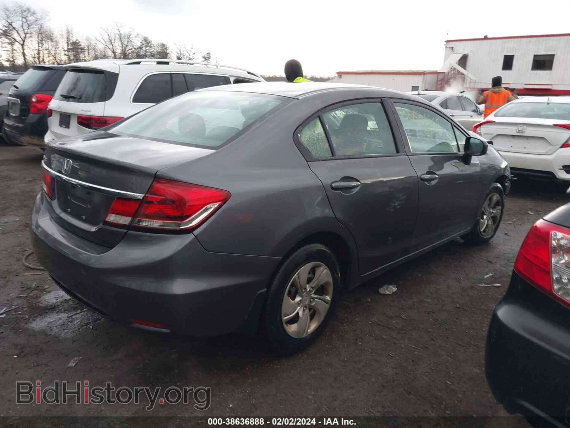 2015 HONDA CIVIC - VIN: 19XFB2F57FE702349 - Фото 4