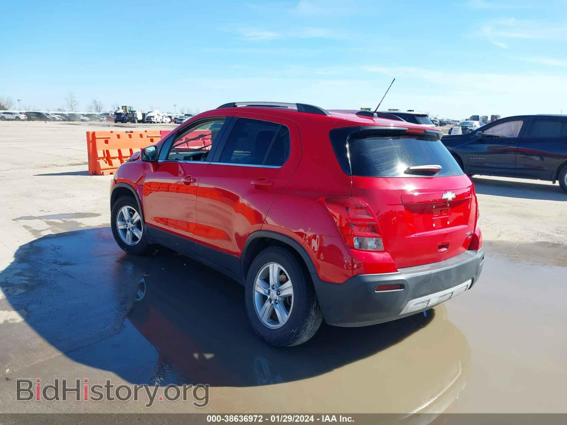 2015 CHEVROLET TRAX - VIN: KL7CJRSB1FB260253 - Фото 3