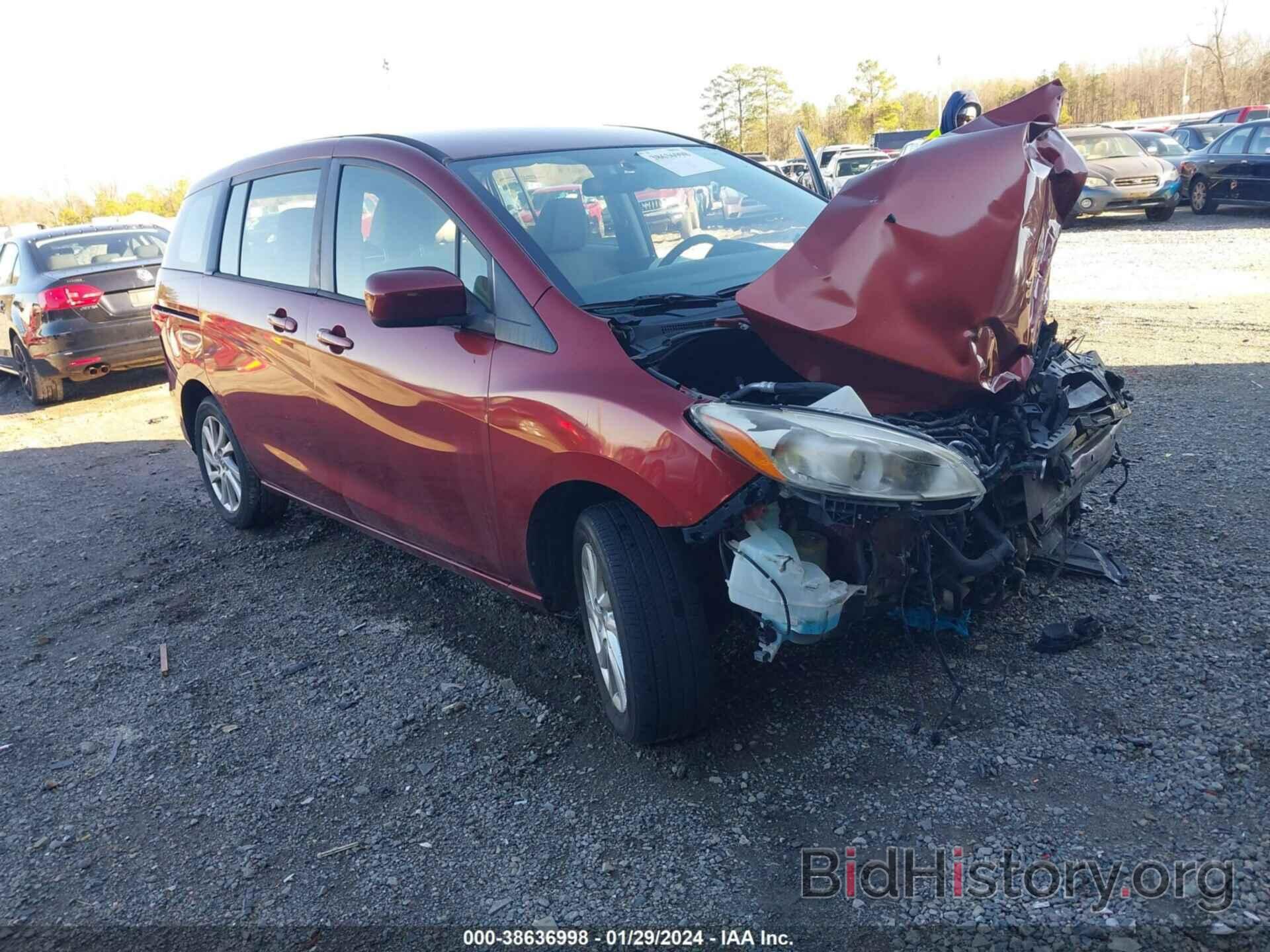 Photo JM1CW2BL7C0135138 - MAZDA MAZDA5 2012