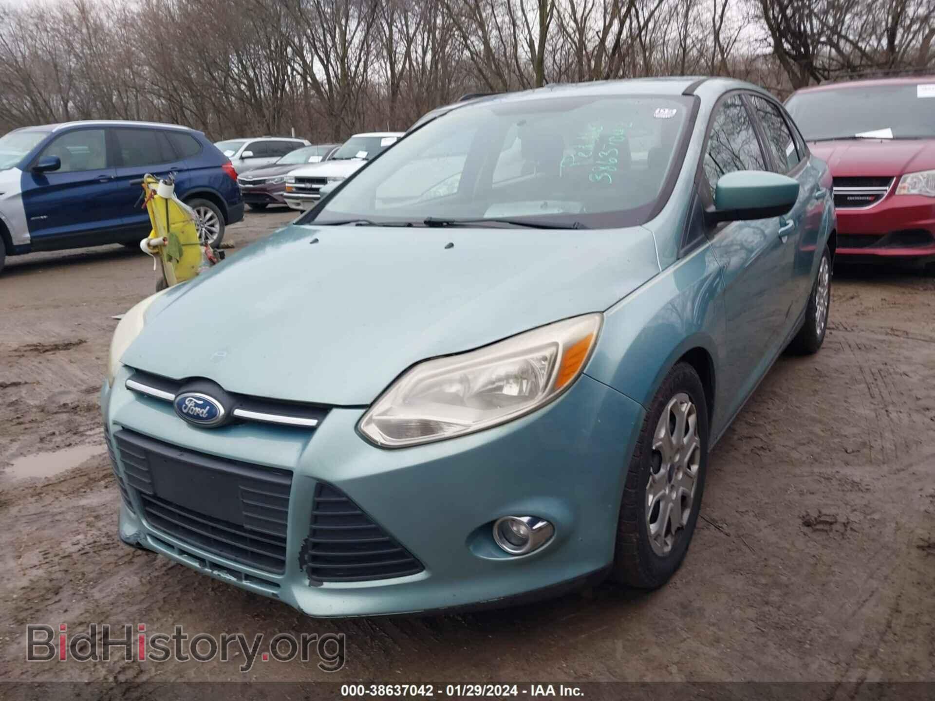 2012 FORD FOCUS - VIN: 1FAHP3F22CL242287 - Фото 2