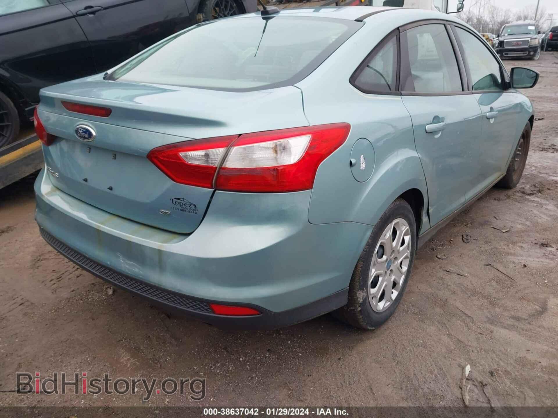 2012 FORD FOCUS - VIN: 1FAHP3F22CL242287 - Фото 4