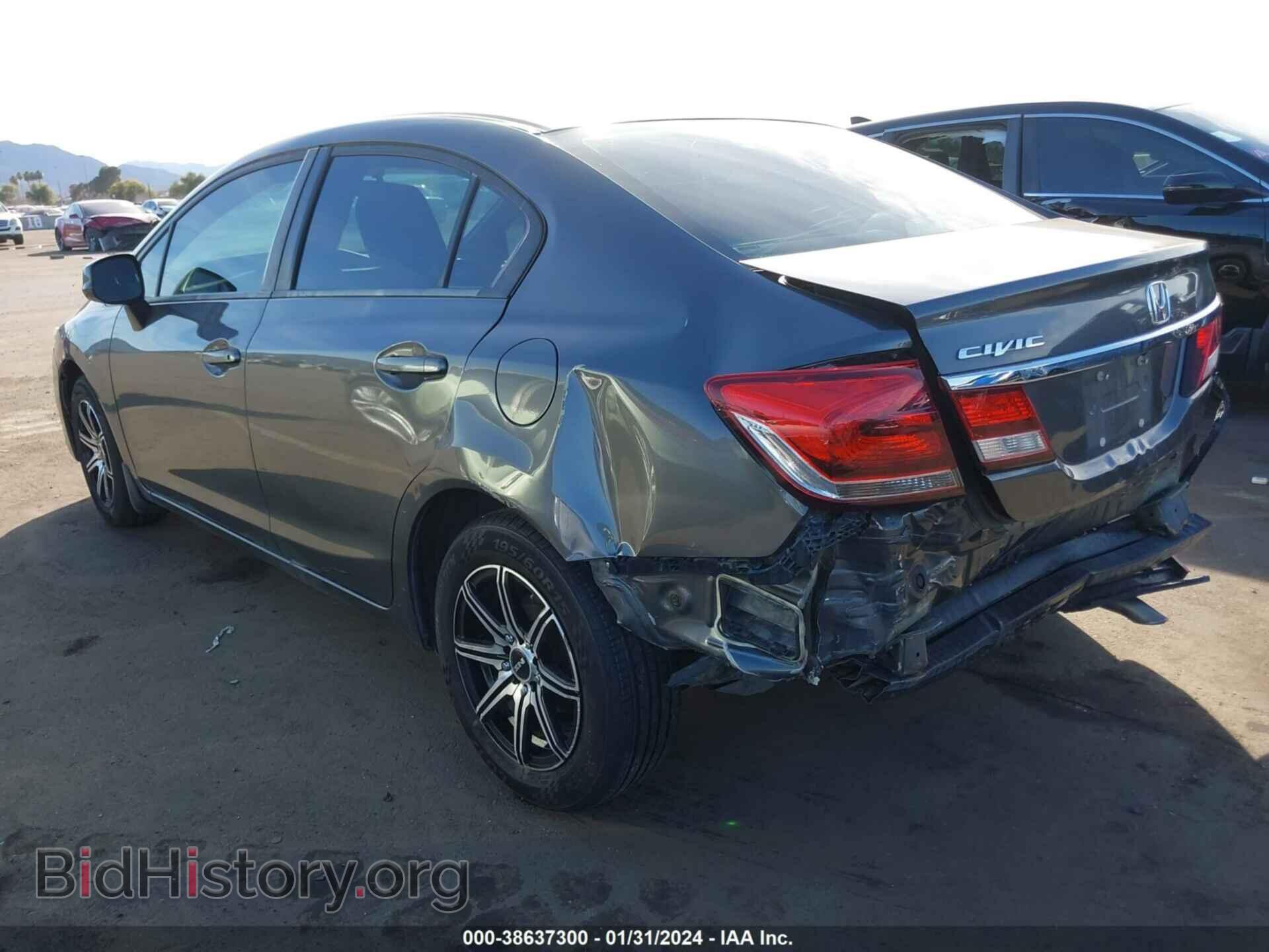 2013 HONDA CIVIC - VIN: 2HGFB2F53DH546359 - Фото 3
