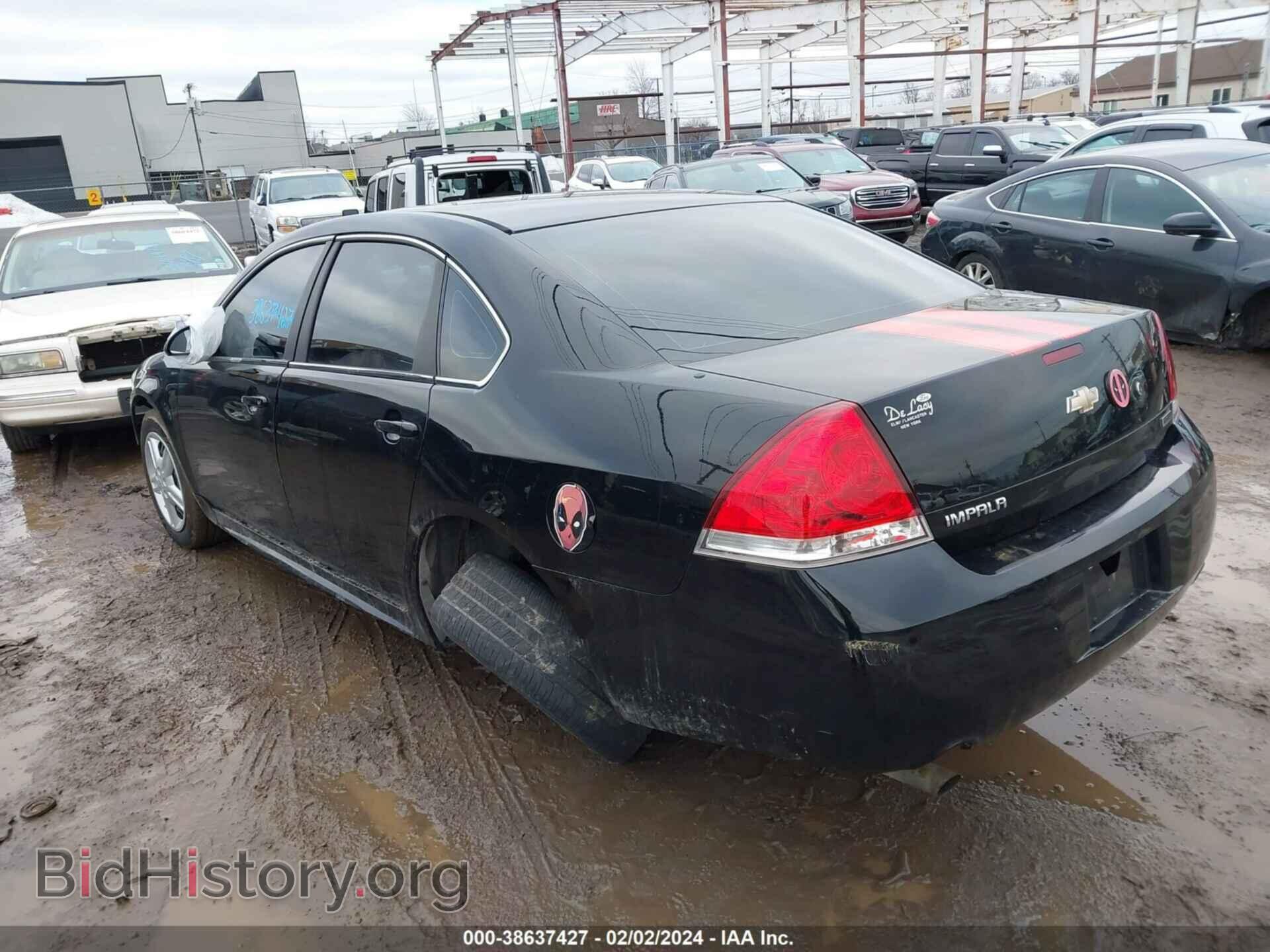 2012 CHEVROLET IMPALA - VIN: 2G1WD5E38C1320439 - Фото 3