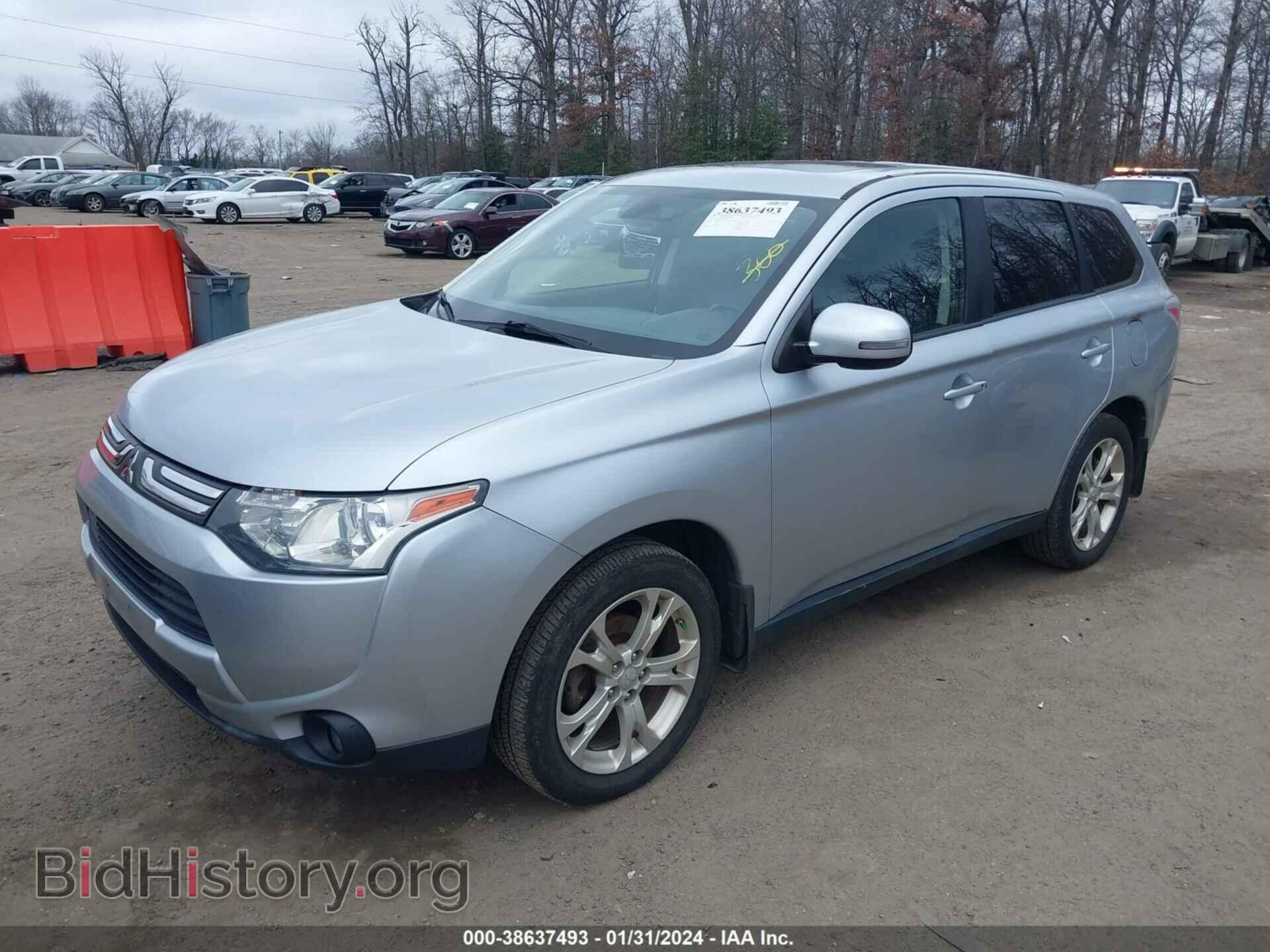 2014 MITSUBISHI OUTLANDER - VIN: JA4AZ3A35EZ013876 - Фото 2
