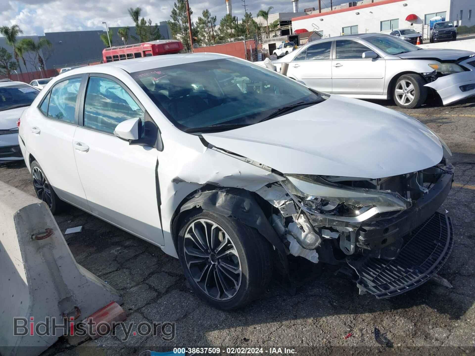 Фотография 5YFBURHE4FP360209 - TOYOTA COROLLA 2015