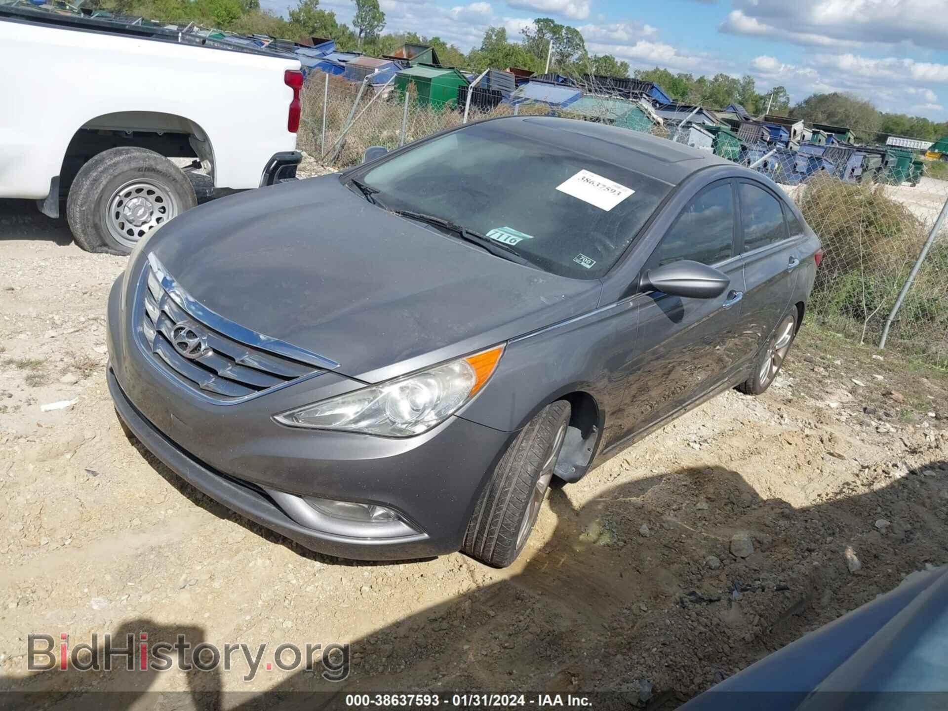 2013 HYUNDAI SONATA - VIN: 5NPEC4AC6DH654426 - Фото 2