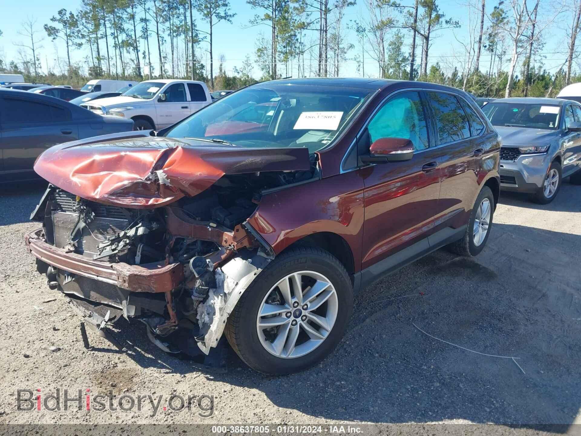 2015 FORD EDGE - VIN: 2FMPK3J82FBC02209 - Фото 2