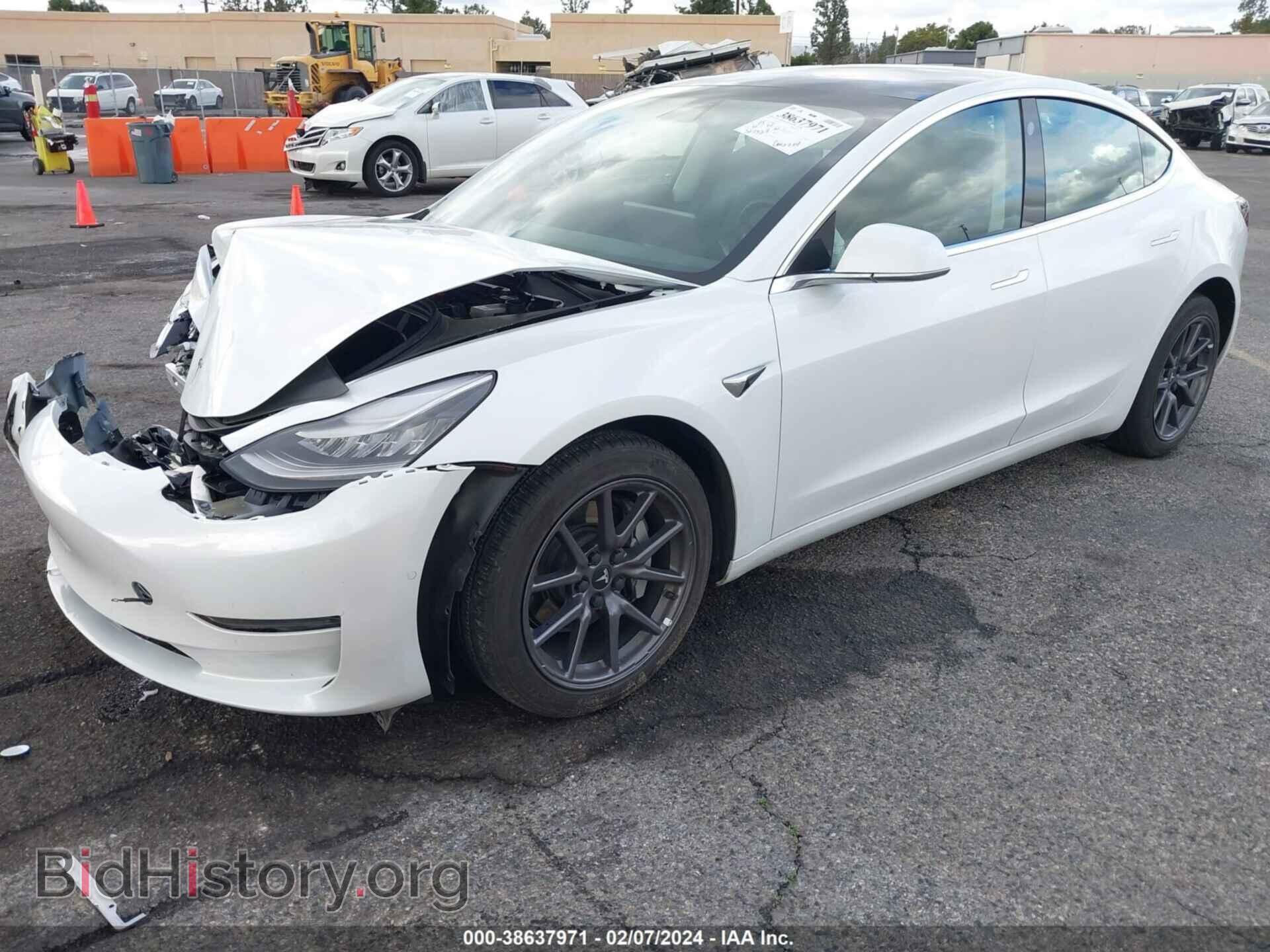 2019 TESLA MODEL 3 - VIN: 5YJ3E1EA9KF485331 - Фото 2