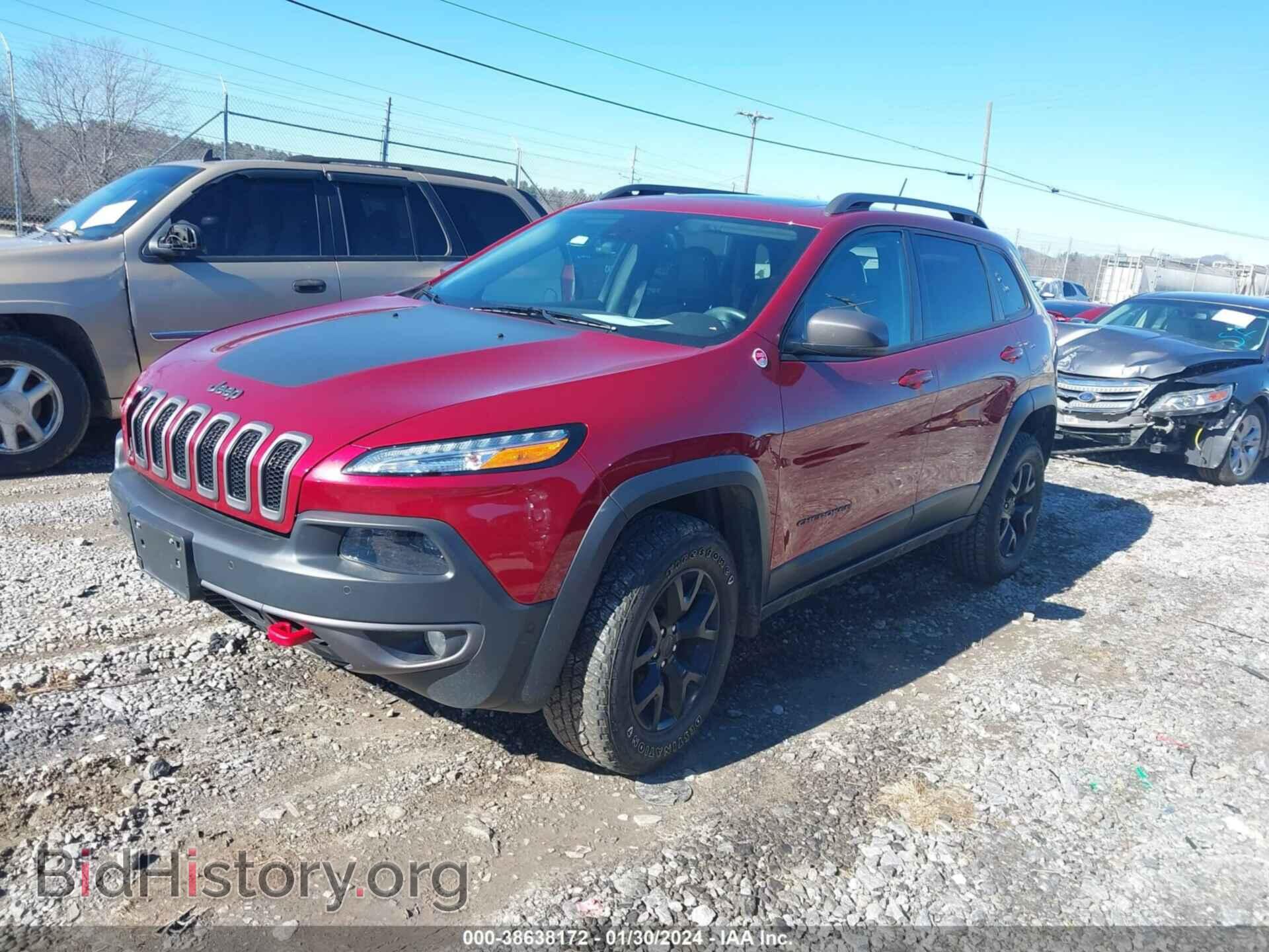 2015 JEEP CHEROKEE - VIN: 1C4PJMBS0FW663981 - Фото 2