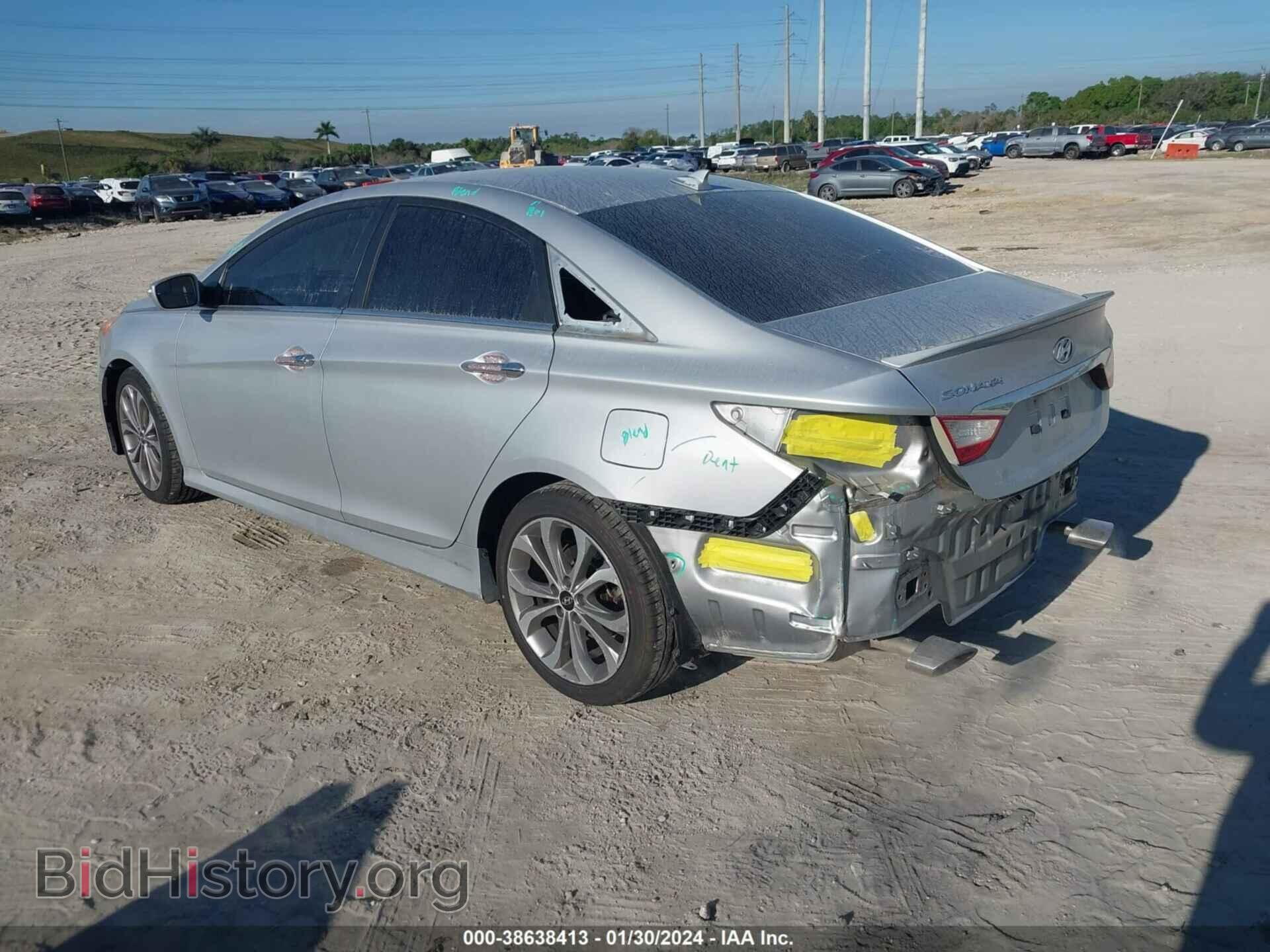 2014 HYUNDAI SONATA - VIN: 5NPEC4AC7EH847508 - Фото 3