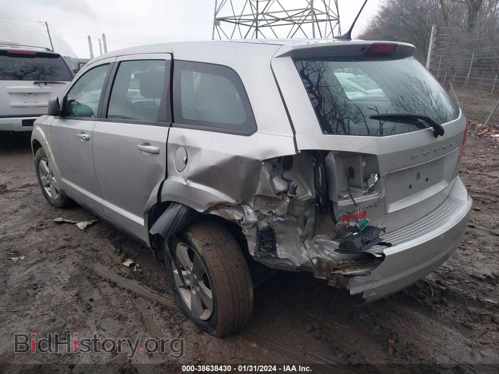 2013 DODGE JOURNEY - VIN: 3C4PDCAB9DT583360 - Фото 3
