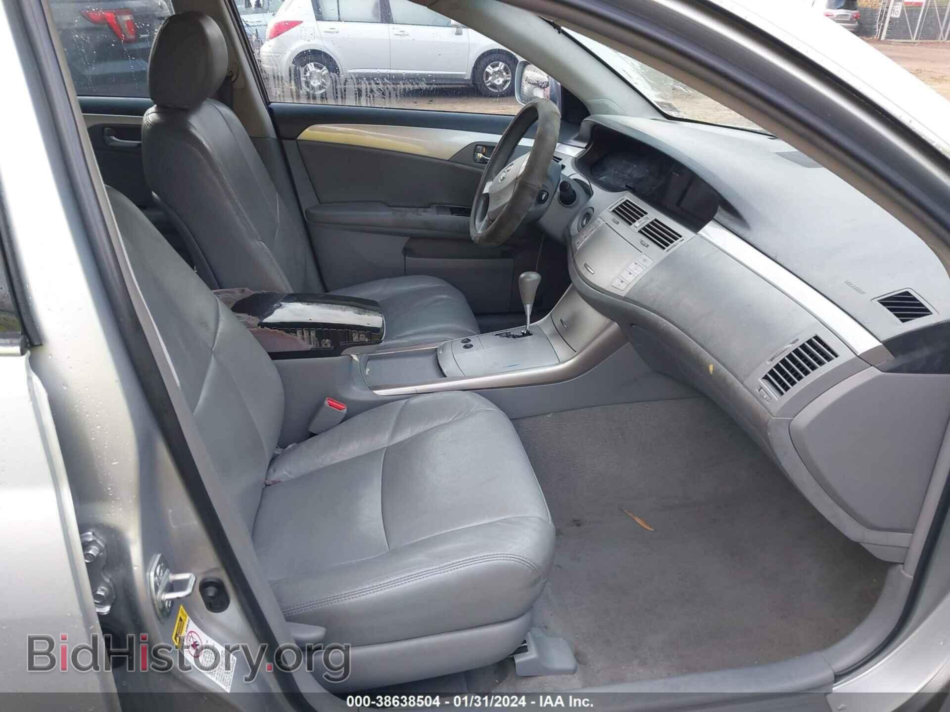 2007 TOYOTA AVALON - VIN: 4T1BK36B67U208024 - Фото 5