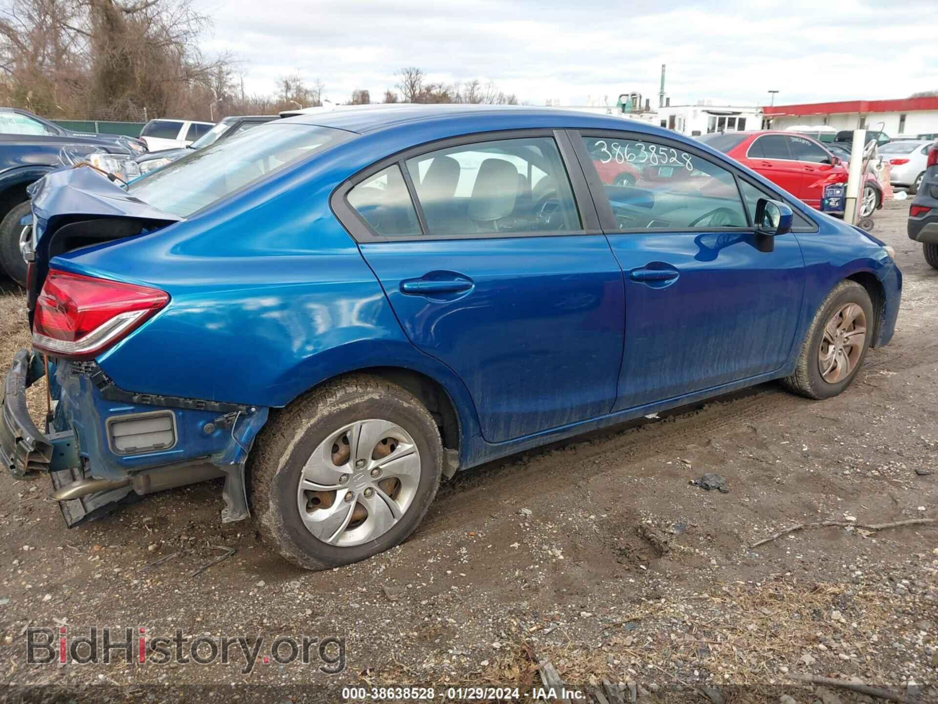 2014 HONDA CIVIC - VIN: 19XFB2F56EE237240 - Фото 4