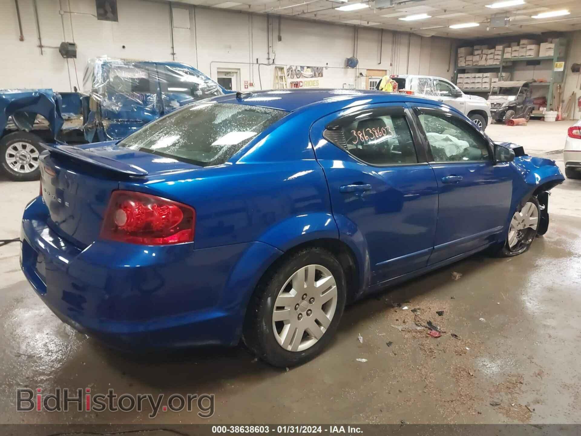 2012 DODGE AVENGER - VIN: 1C3CDZAB5CN209820 - Фото 4