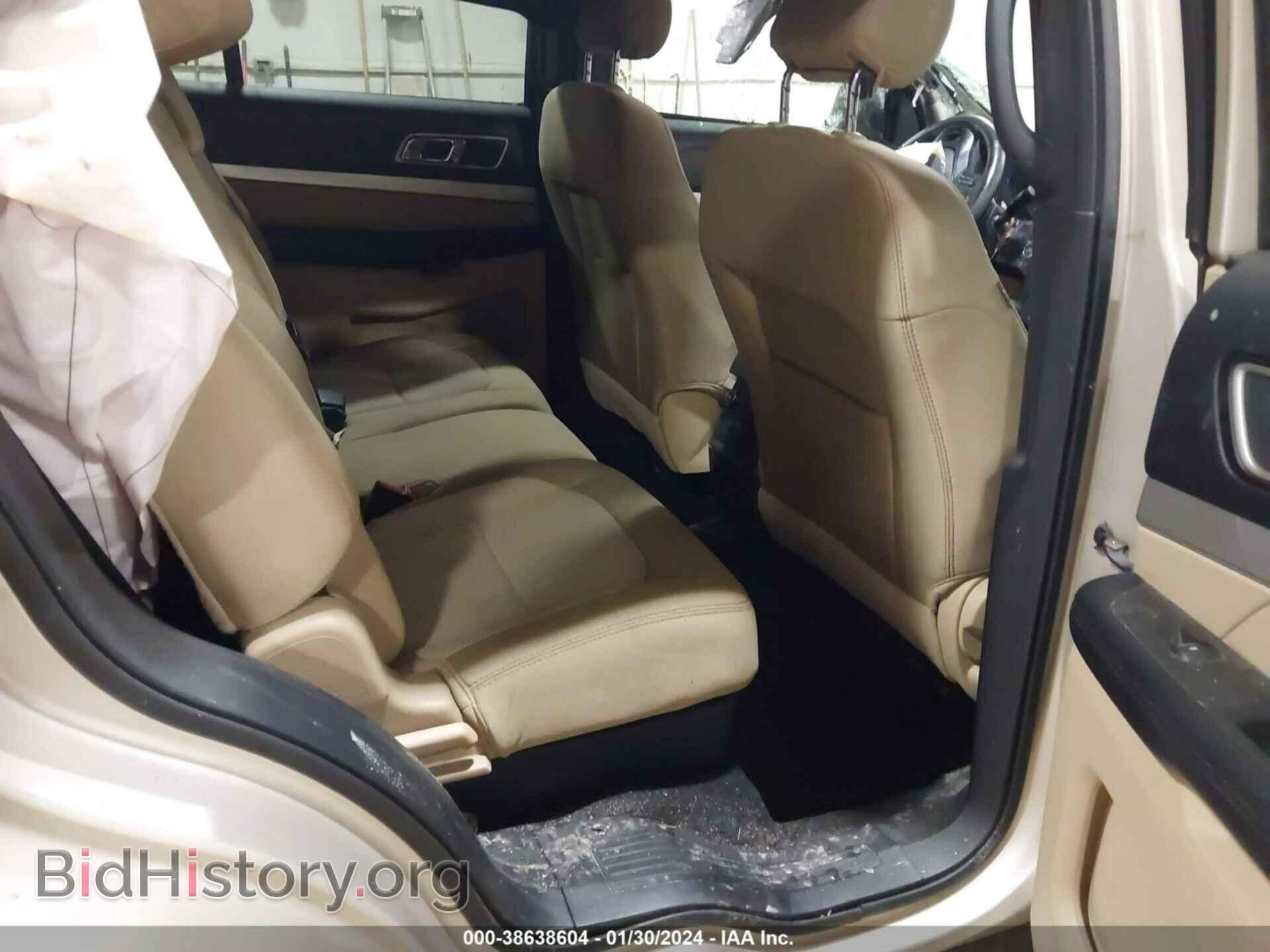 2017 FORD EXPLORER - VIN: 1FM5K8D83HGA44958 - Фото 8