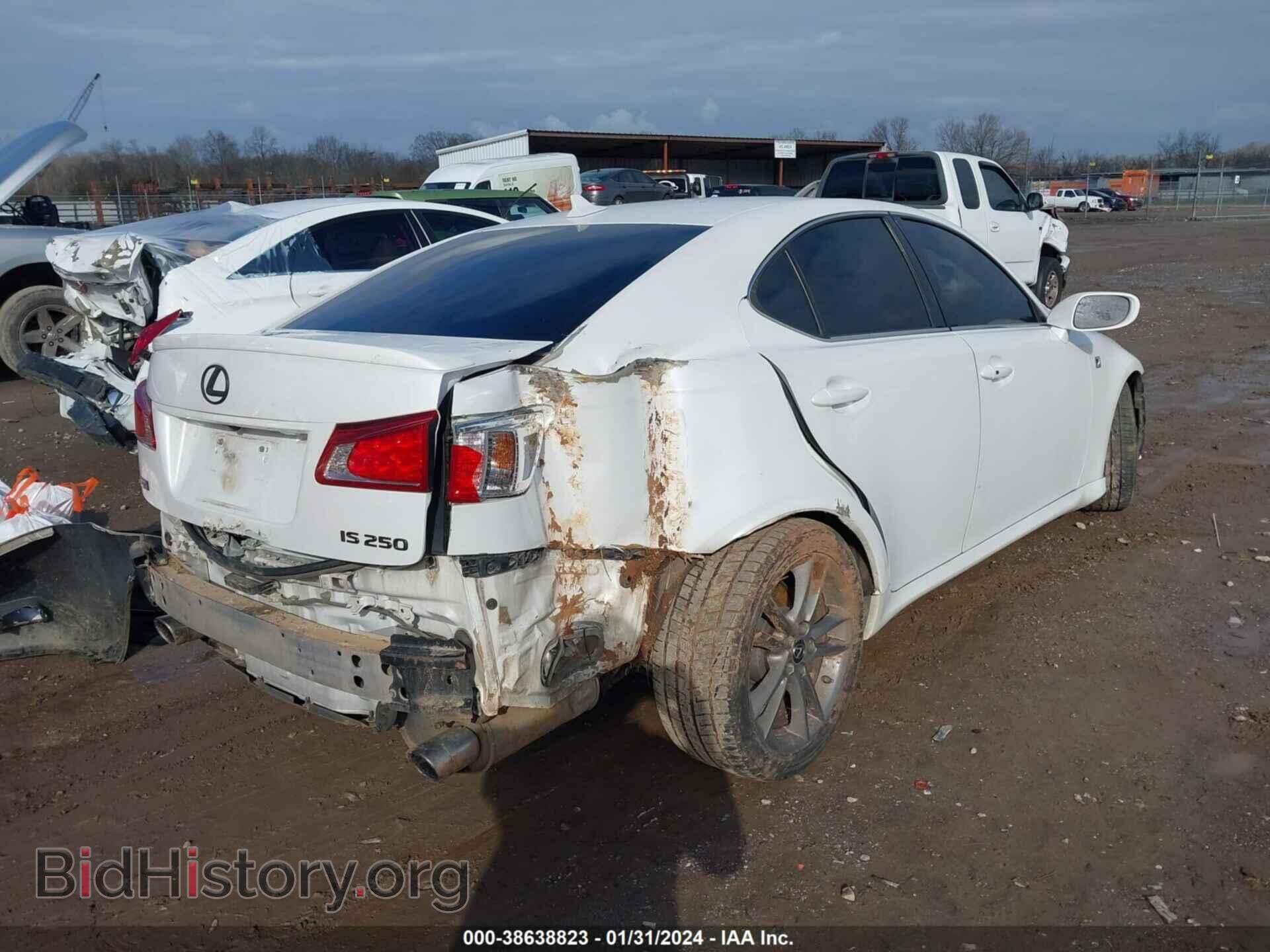 2011 LEXUS IS 250 - VIN: JTHBF5C29B5142157 - Фото 4