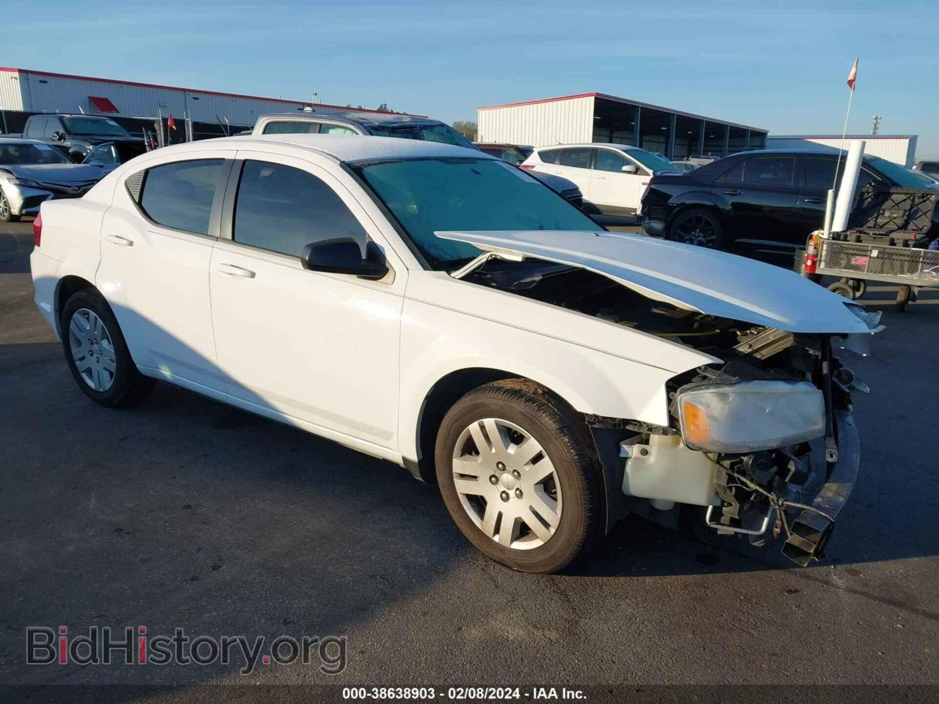 Фотография 1C3CDZAB6EN129543 - DODGE AVENGER 2014