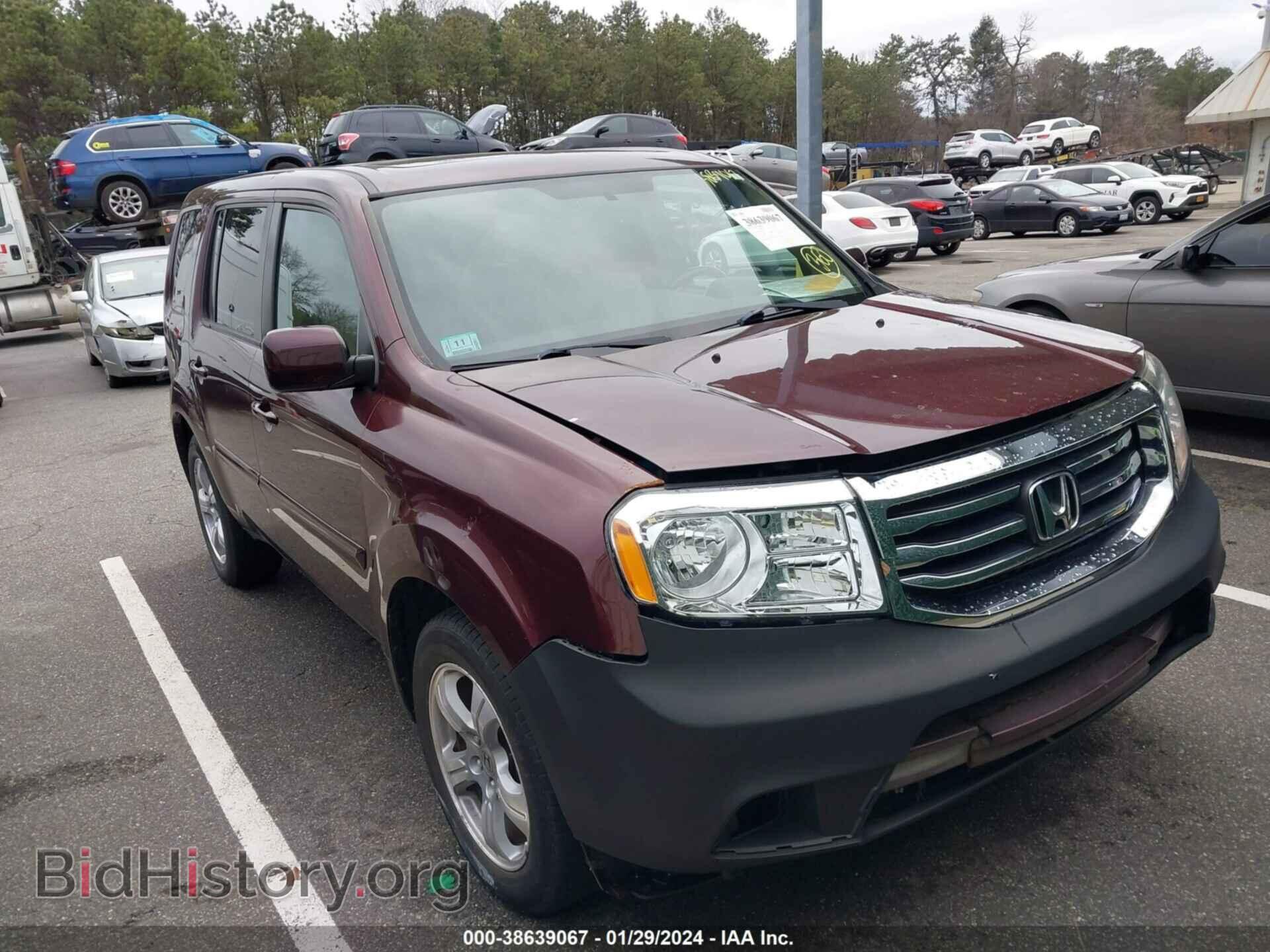 Photo 5FNYF4H5XDB078253 - HONDA PILOT 2013
