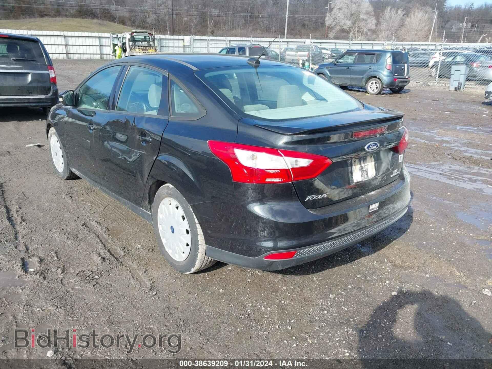 2014 FORD FOCUS - VIN: 1FADP3F29EL393922 - Фото 3