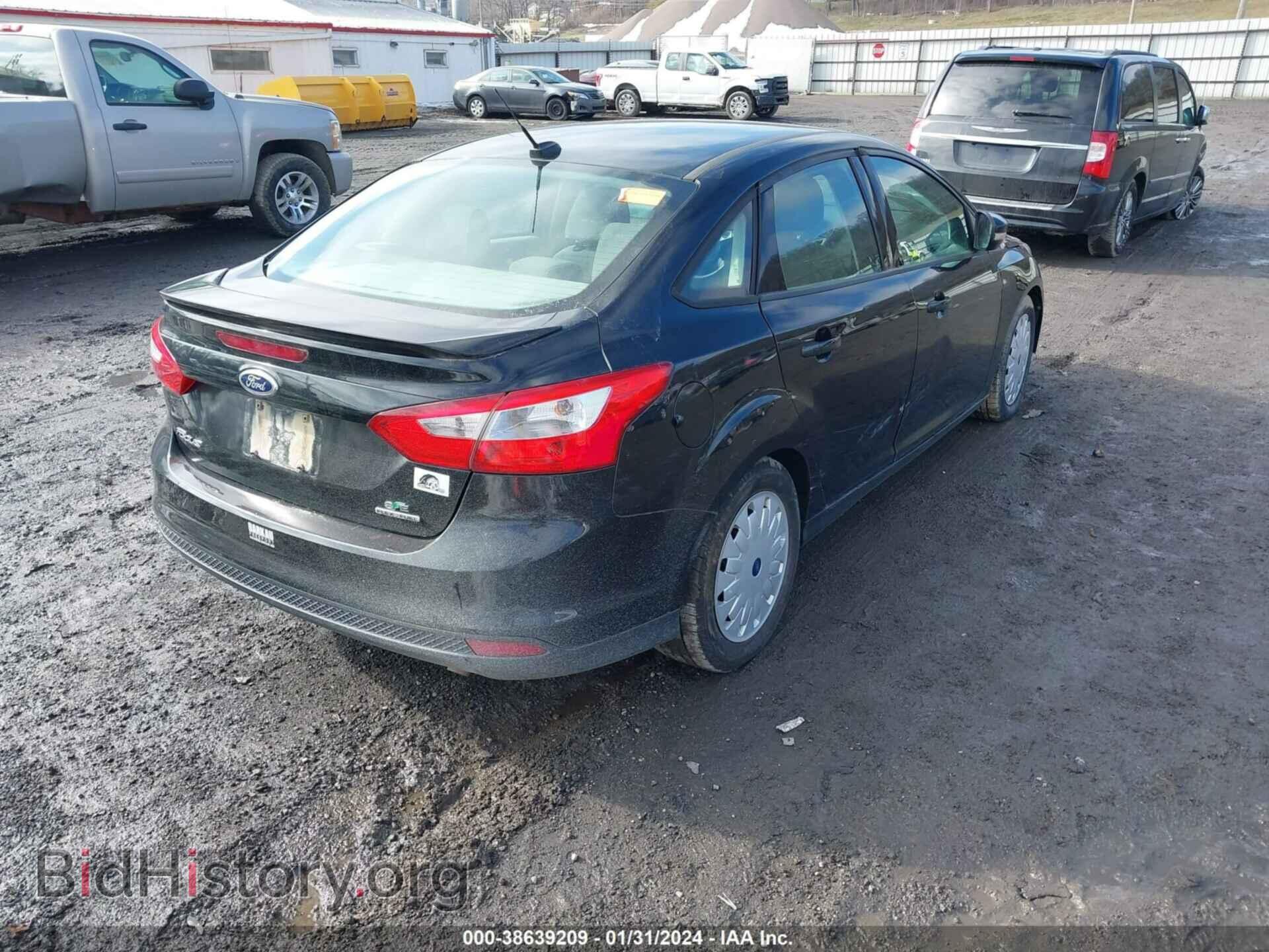 2014 FORD FOCUS - VIN: 1FADP3F29EL393922 - Фото 4