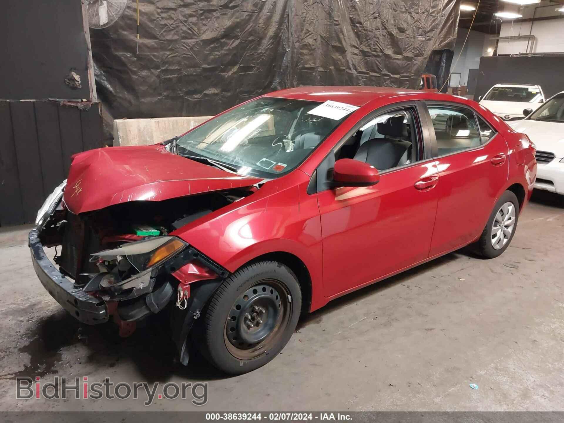 2014 TOYOTA COROLLA - VIN: 2T1BURHE5EC101100 - Фото 2