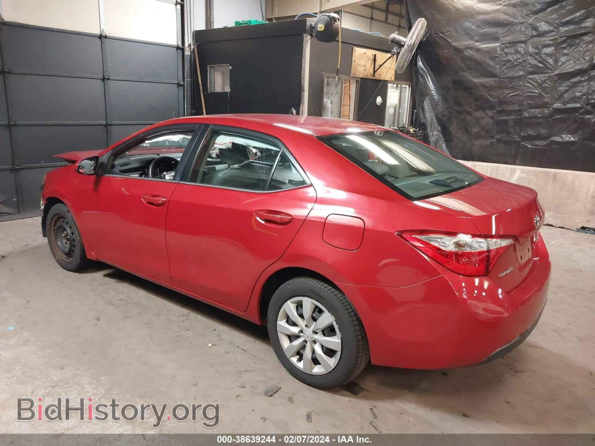 2014 TOYOTA COROLLA - VIN: 2T1BURHE5EC101100 - Фото 3