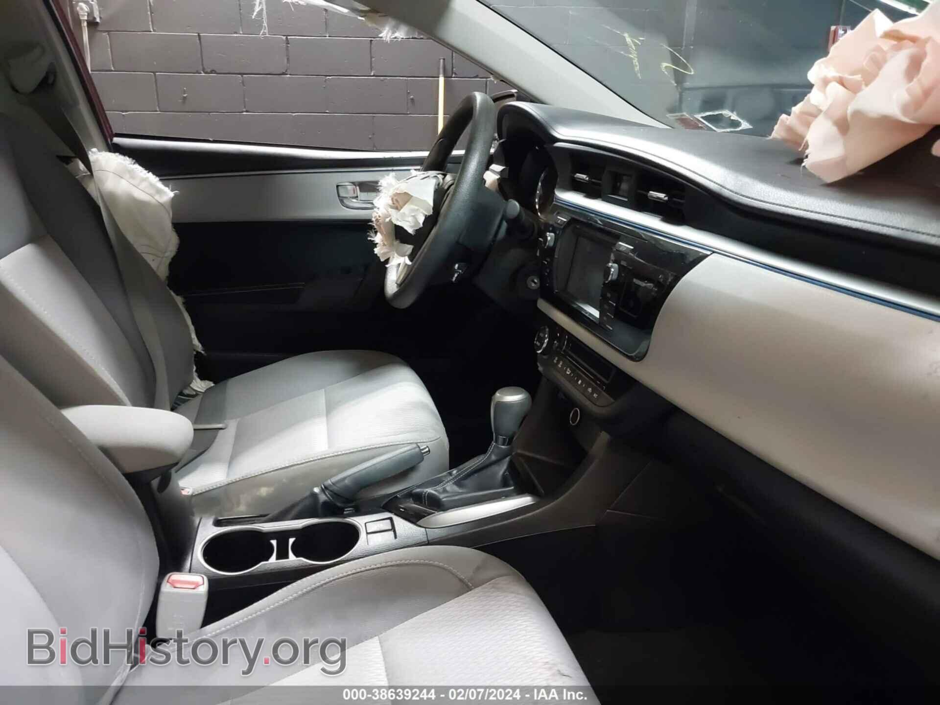 2014 TOYOTA COROLLA - VIN: 2T1BURHE5EC101100 - Фото 5