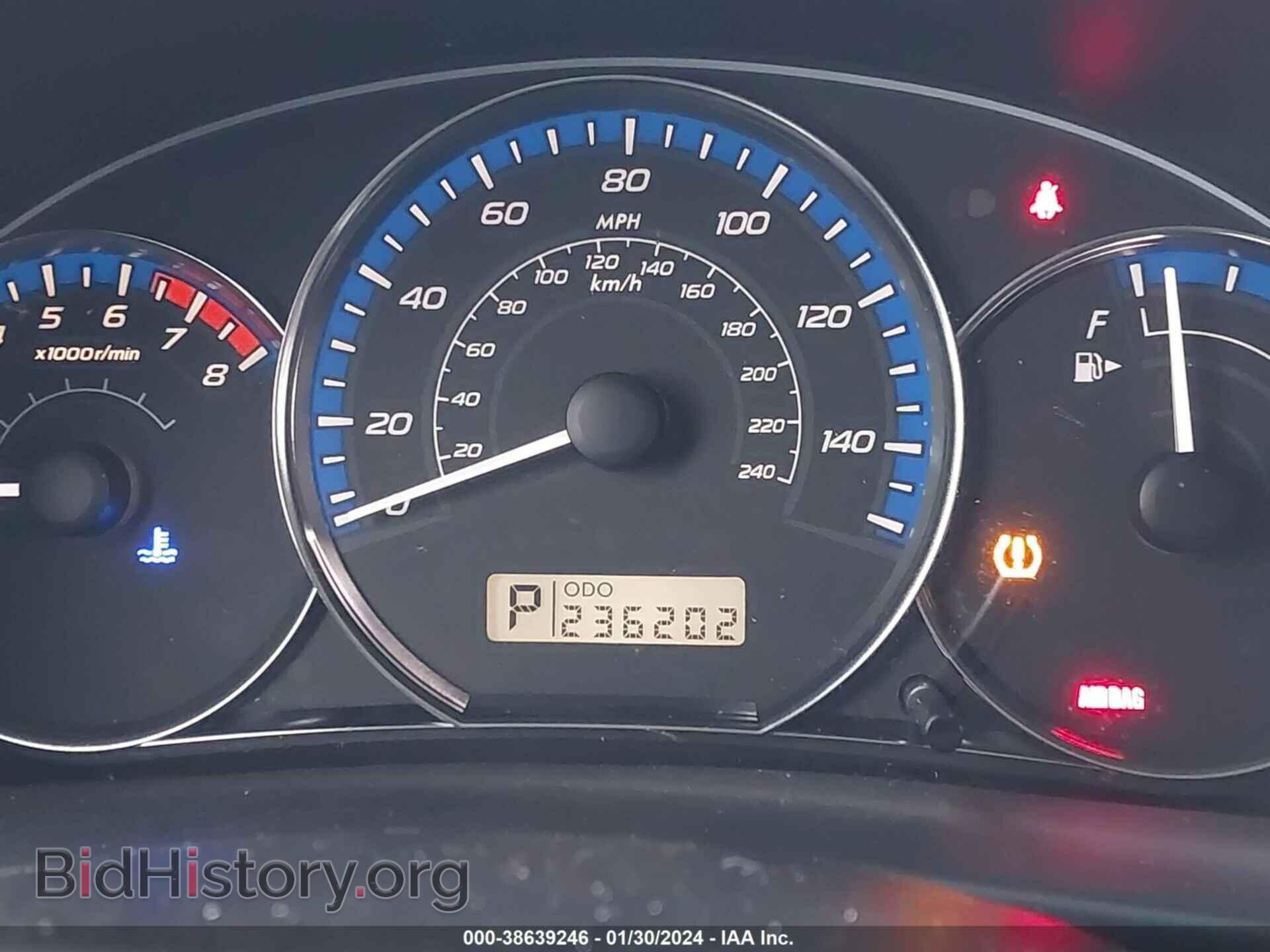 2011 SUBARU FORESTER - VIN: JF2SHAEC0BH726408 - Фото 7