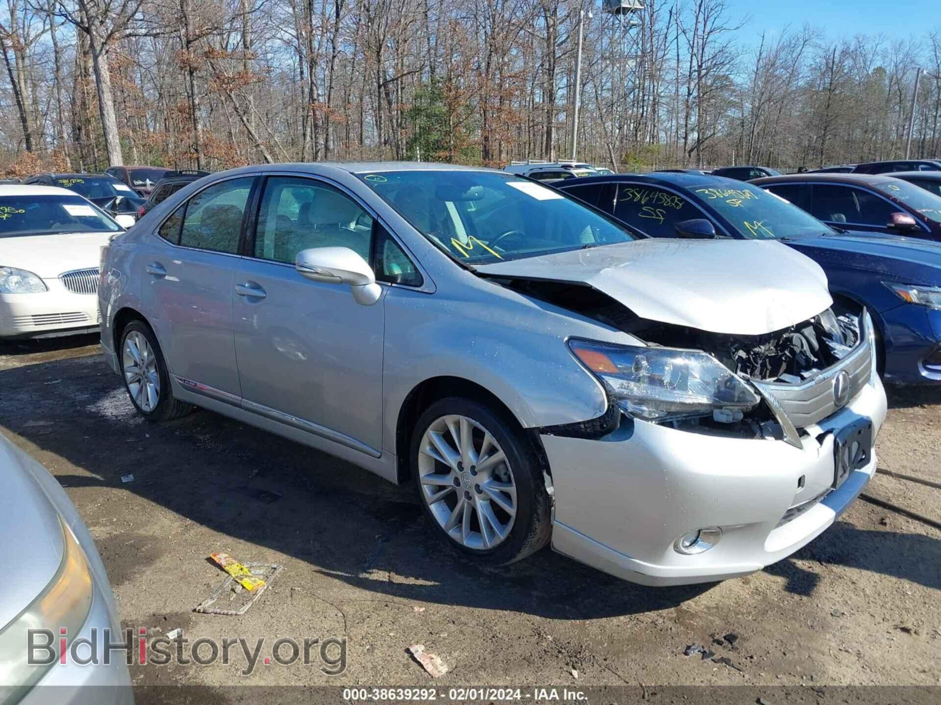 Фотография JTHBB1BA1A2036766 - LEXUS HS 250H 2010