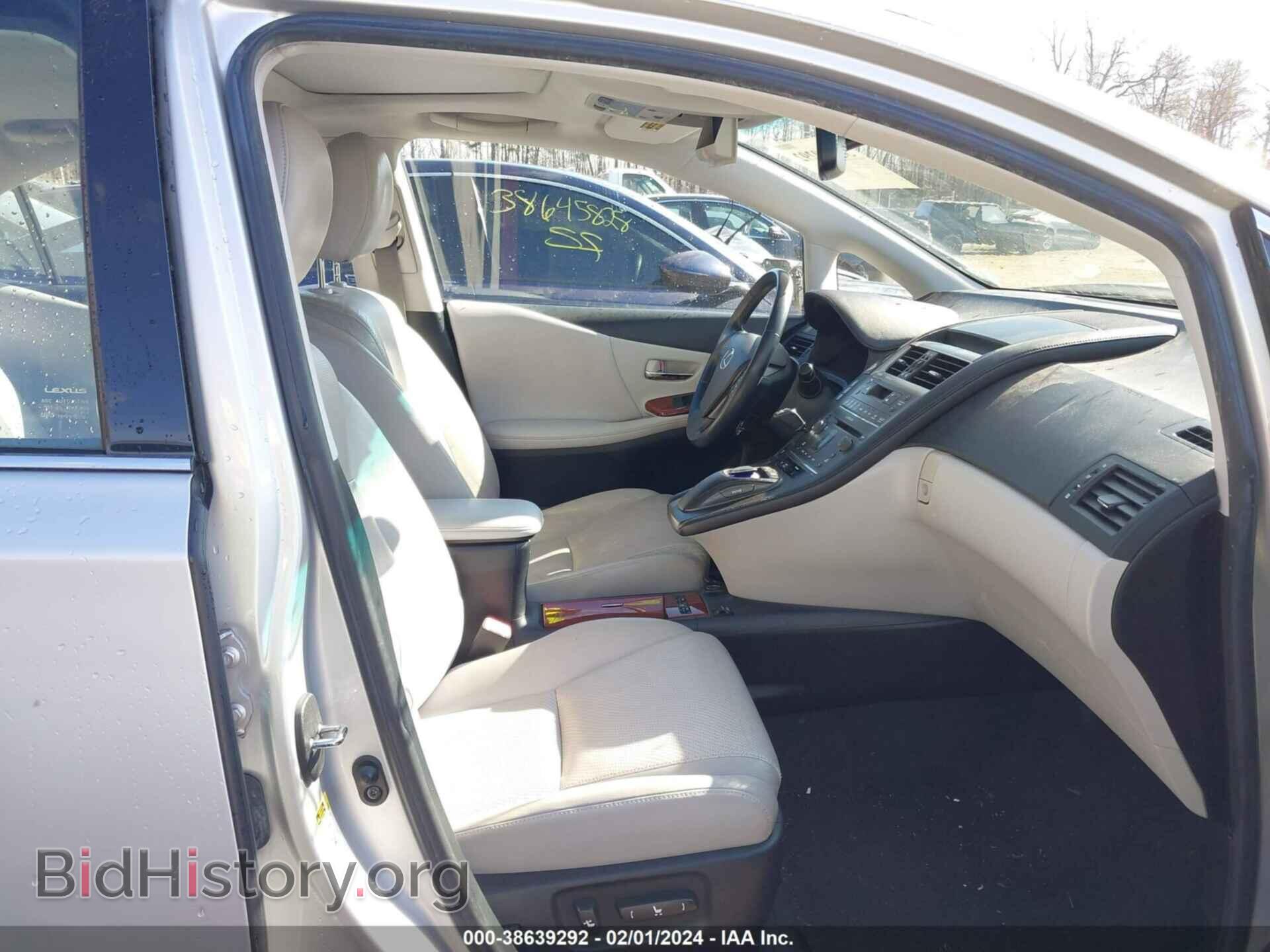 2010 LEXUS HS 250H - VIN: JTHBB1BA1A2036766 - Фото 5
