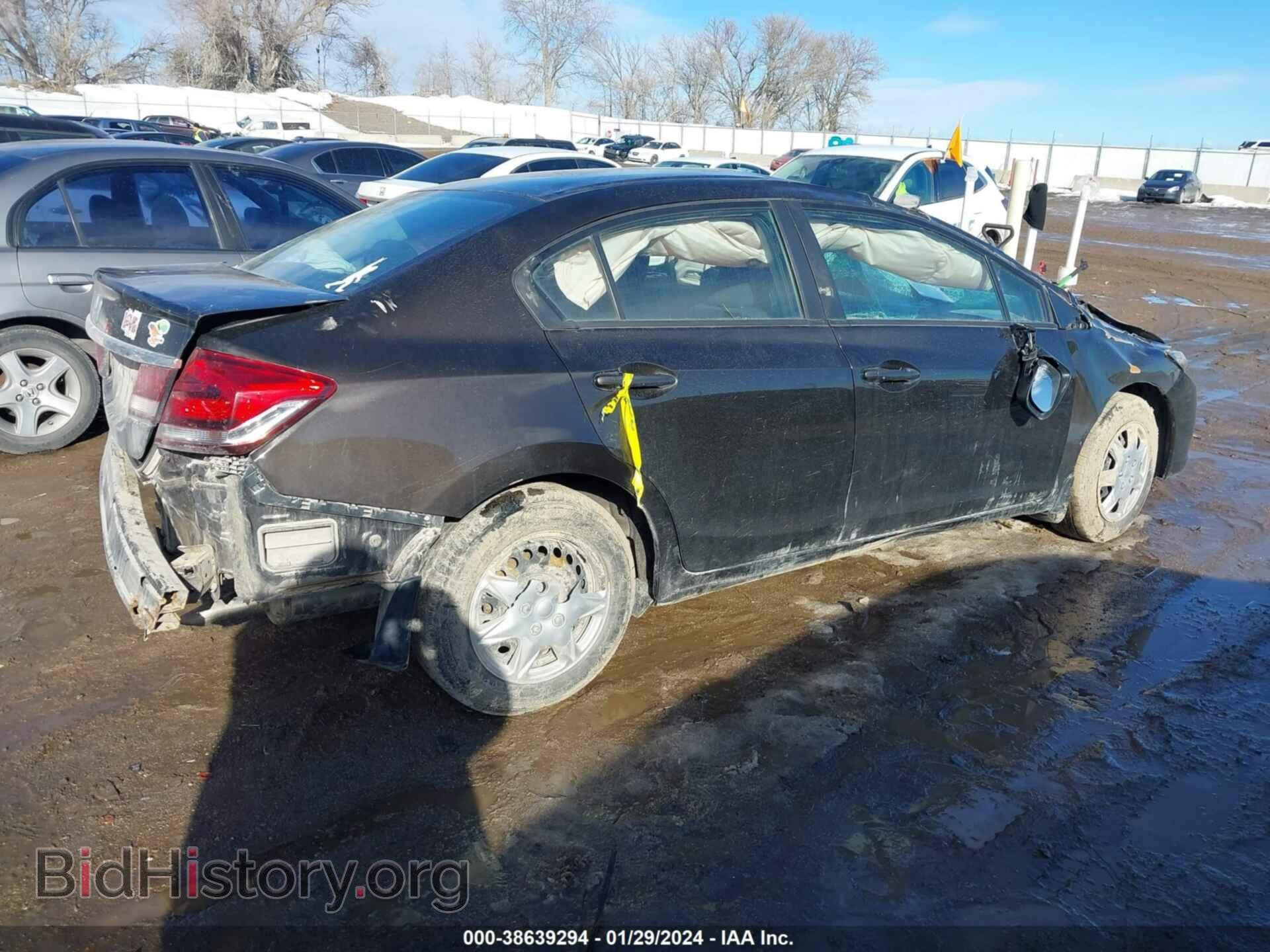 2014 HONDA CIVIC - VIN: 2HGFB2F57EH516766 - Фото 4