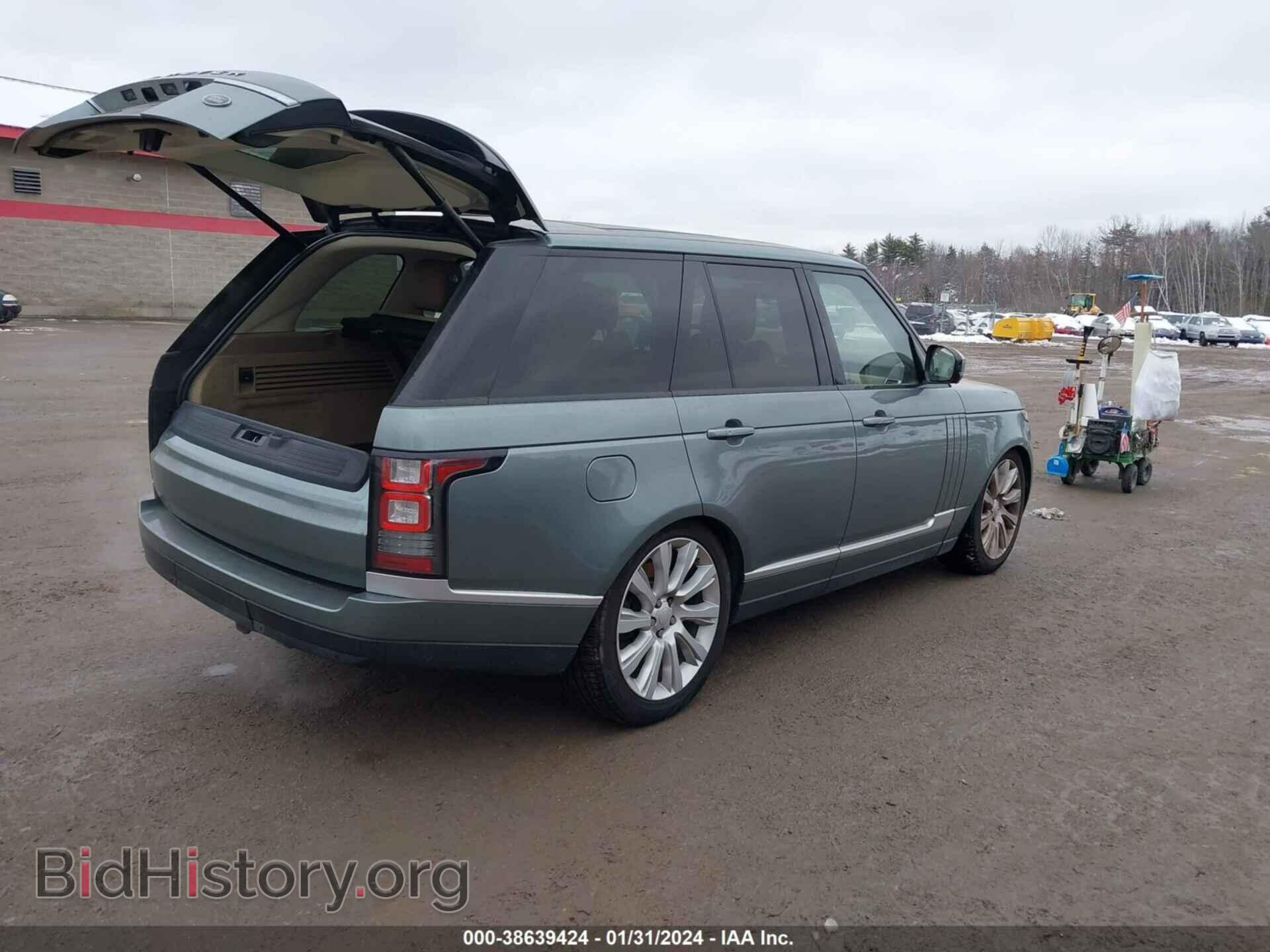 2015 LAND ROVER RANGE ROVER - VIN: SALGS2TF0FA237295 - Фото 4