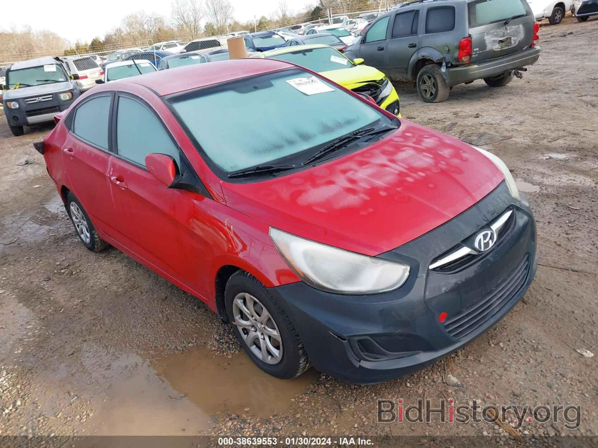 Photo KMHCT4AE3DU341781 - HYUNDAI ACCENT 2013