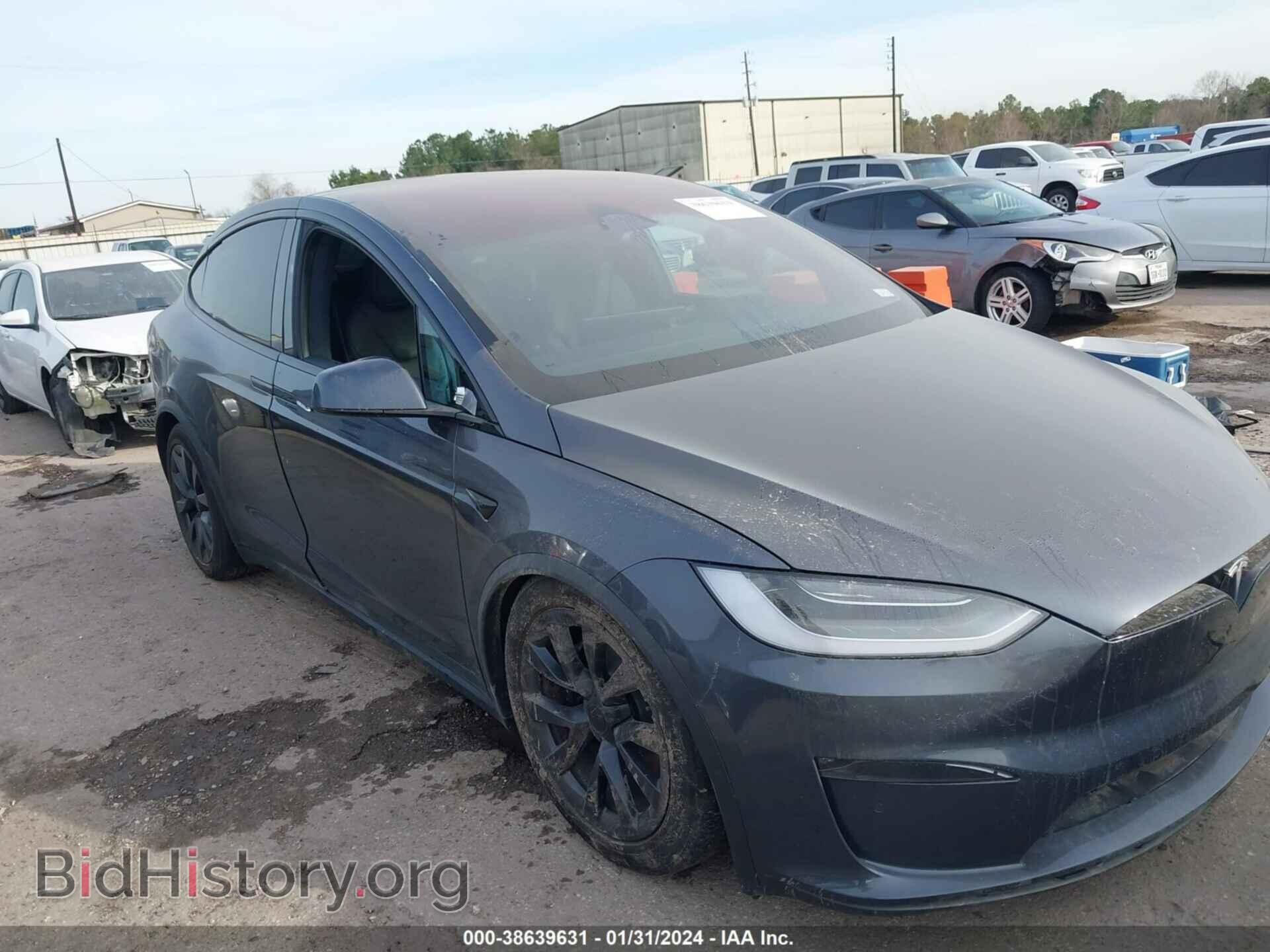Photo 7SAXCBE5XPF376046 - TESLA MODEL X 2023