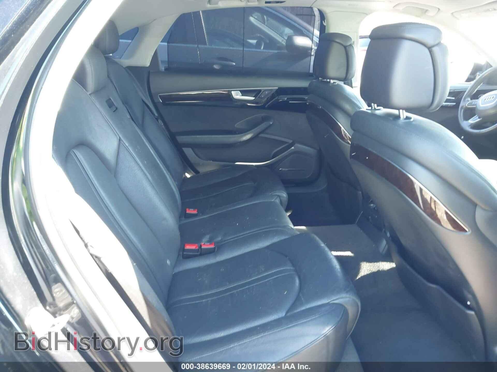 2012 AUDI A8 L - VIN: WAURVAFD6CN021500 - Фото 8