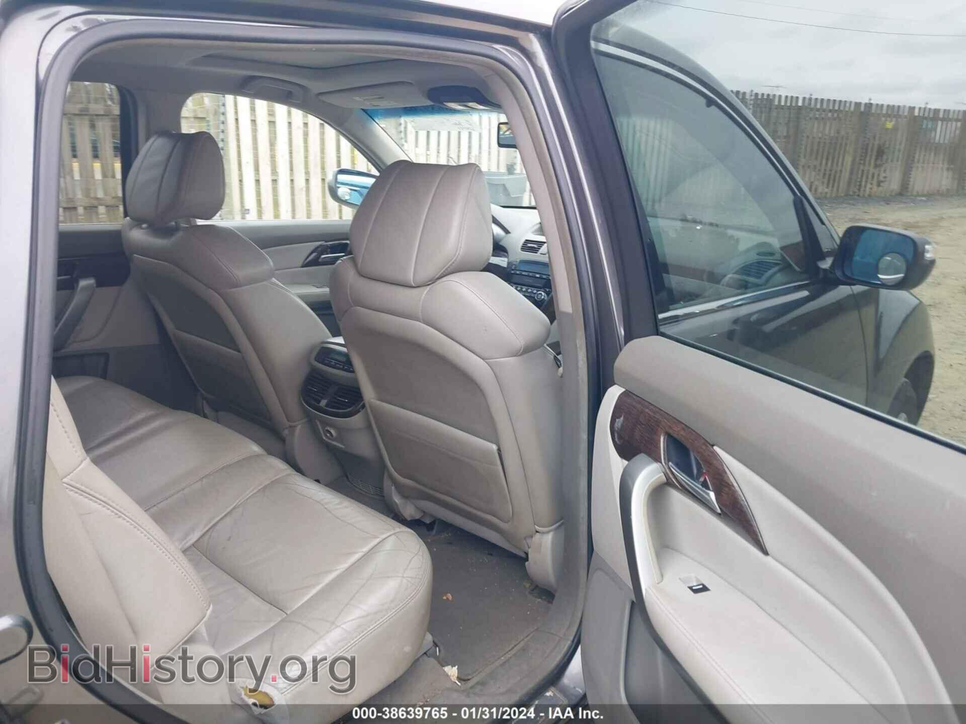 2012 ACURA MDX - VIN: 2HNYD2H25CH513070 - Фото 8