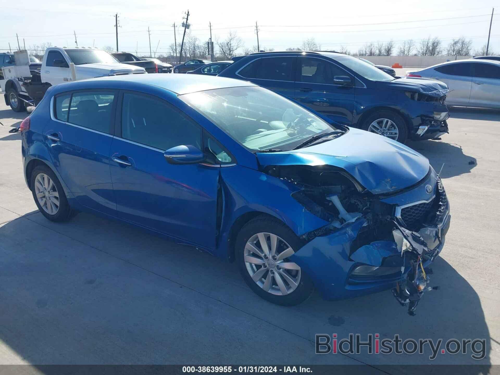 Photo KNAFX5A89E5234460 - KIA FORTE 2014