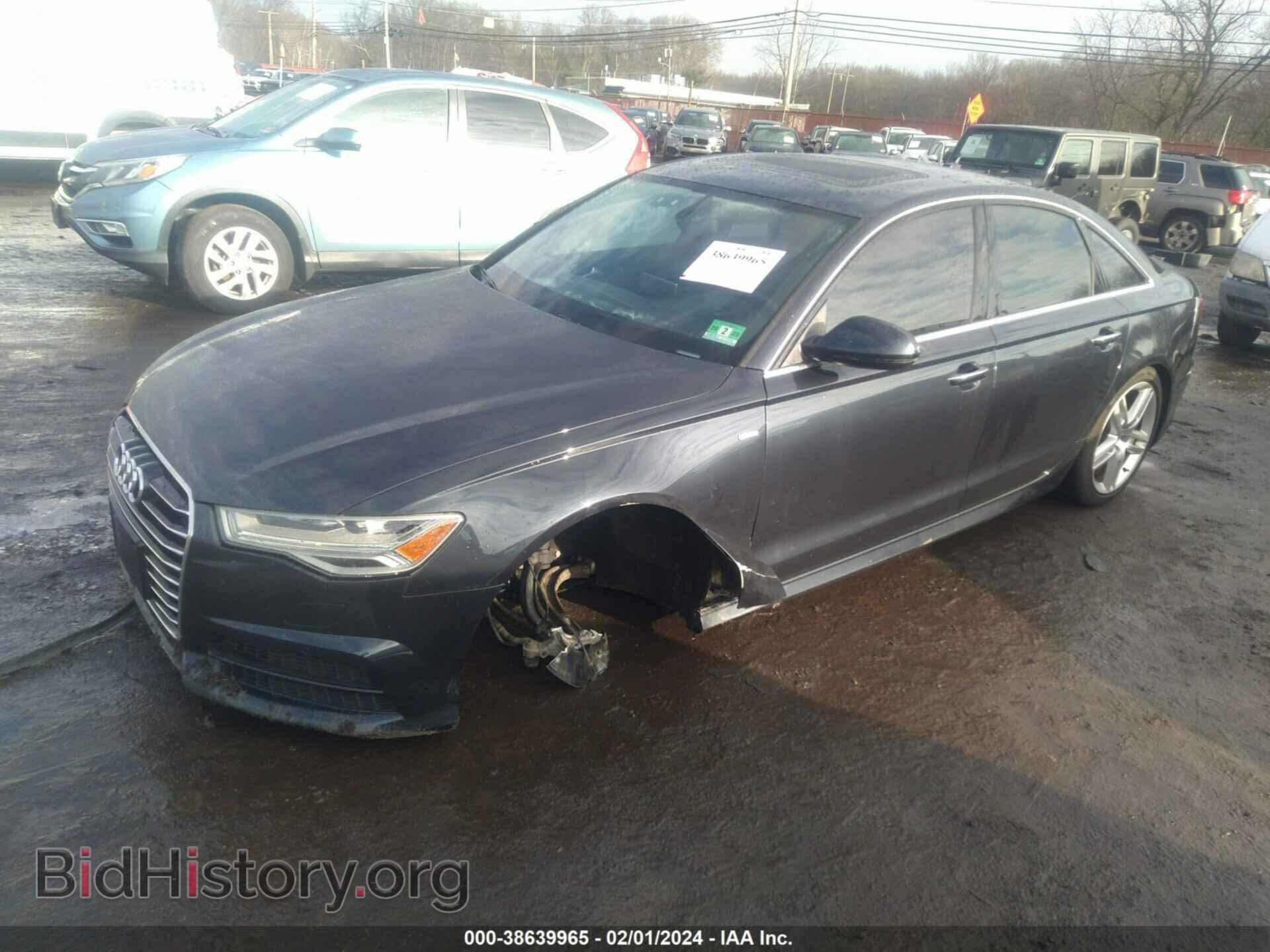 2017 AUDI A6 - VIN: WAUF8AFC2HN077183 - Фото 2