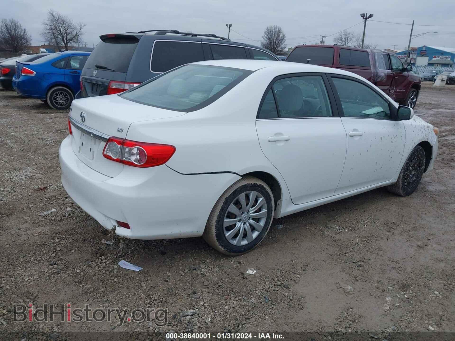 2013 TOYOTA COROLLA - VIN: 2T1BU4EE2DC969268 - Фото 4