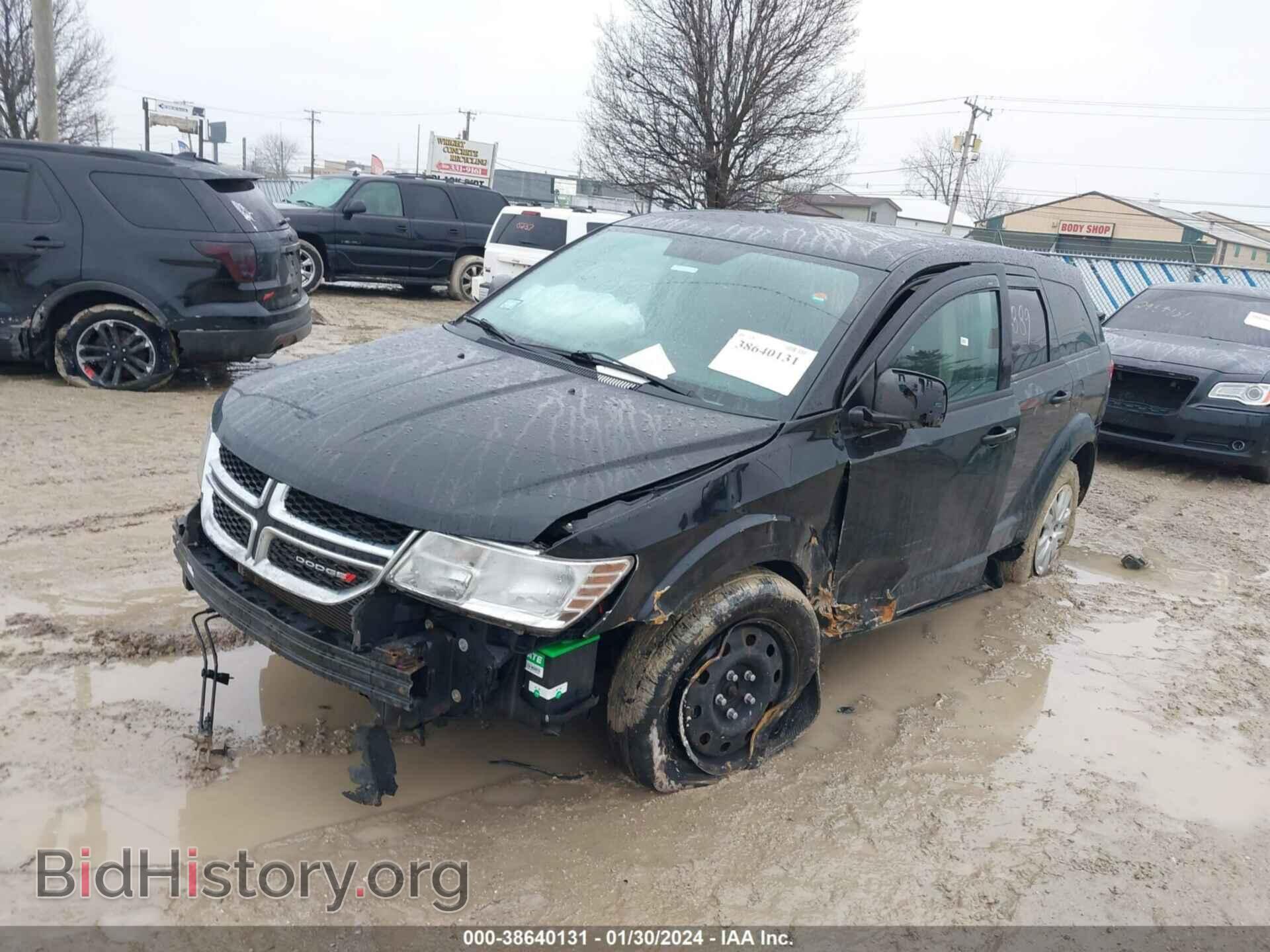 2014 DODGE JOURNEY - VIN: 3C4PDCAB4ET315267 - Фото 2