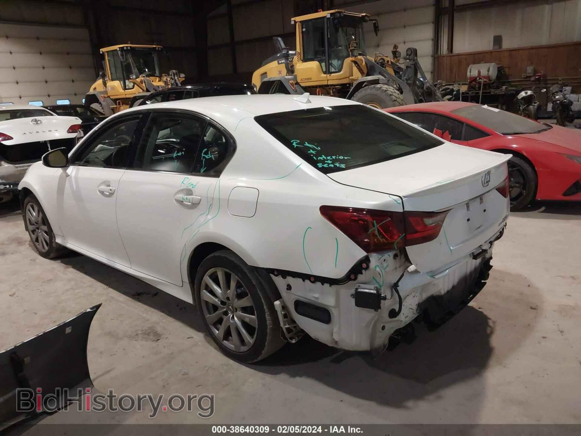 2014 LEXUS GS 350 - VIN: JTHCE1BL4E5025746 - Фото 3