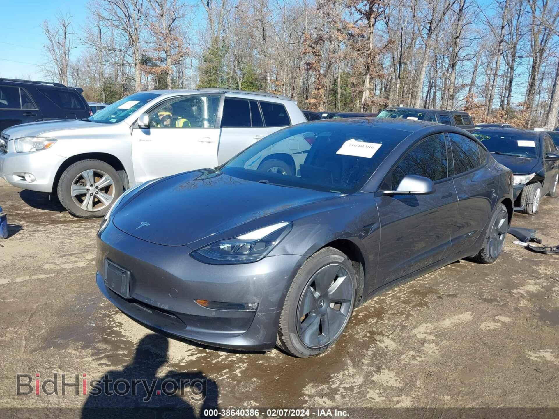 2021 TESLA MODEL 3 - VIN: 5YJ3E1EB5MF025014 - Фото 2