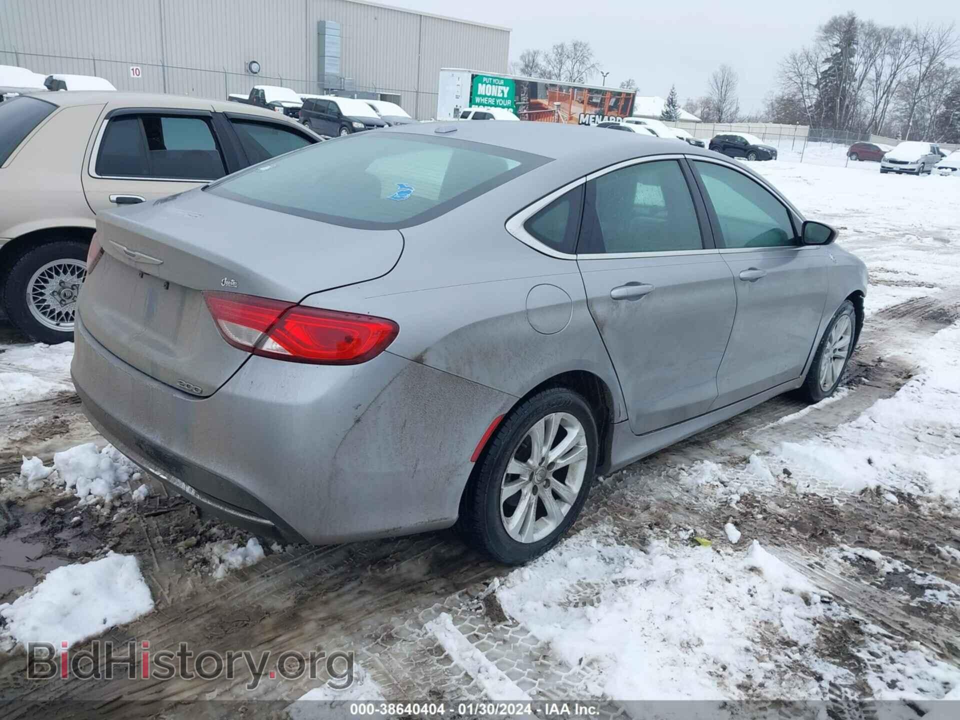 2015 CHRYSLER 200 - VIN: 1C3CCCAB7FN590719 - Фото 4