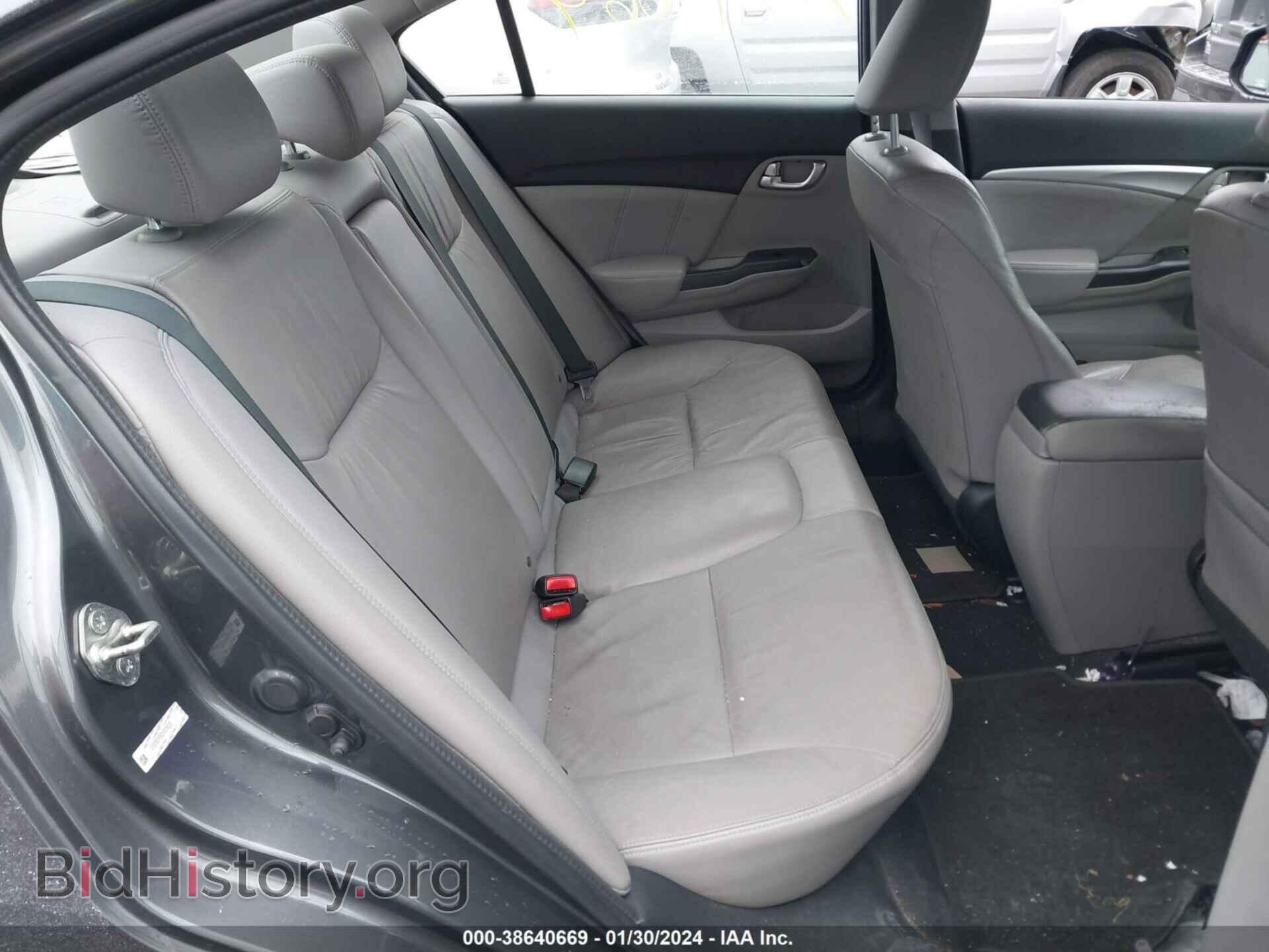 2013 HONDA CIVIC - VIN: 2HGFB2F98DH504238 - Фото 8