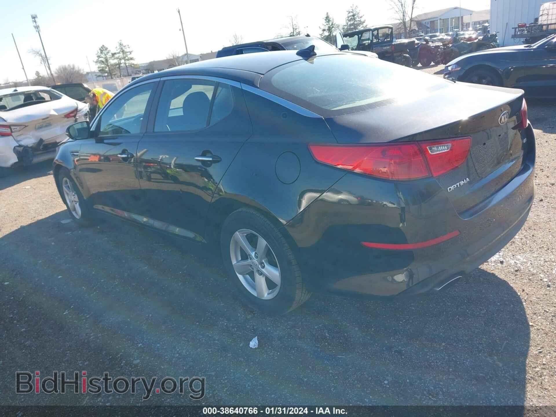 2015 KIA OPTIMA - VIN: KNAGM4A72F5653606 - Photo 3