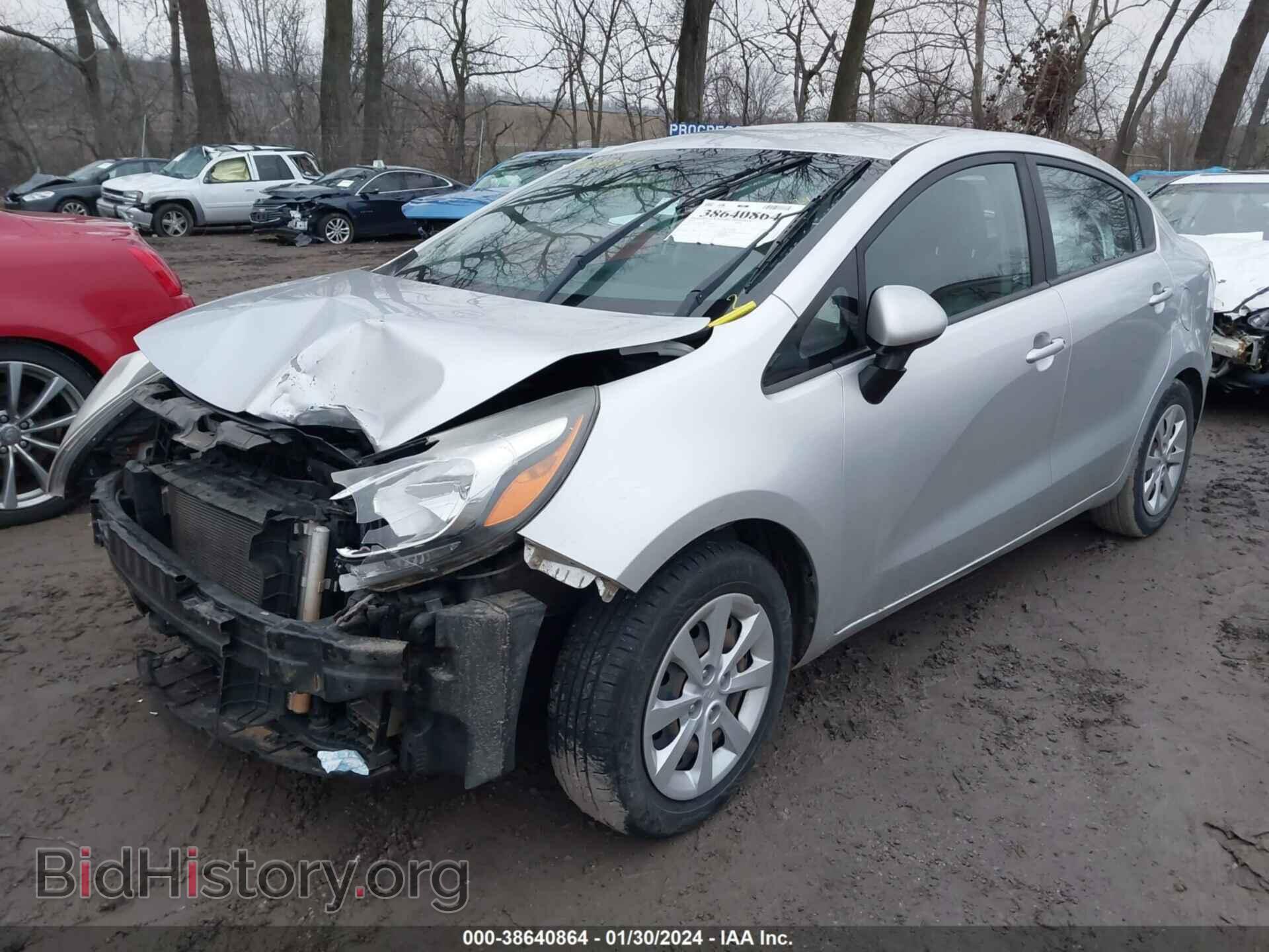 2017 KIA RIO - VIN: KNADM4A32H6049440 - Фото 2