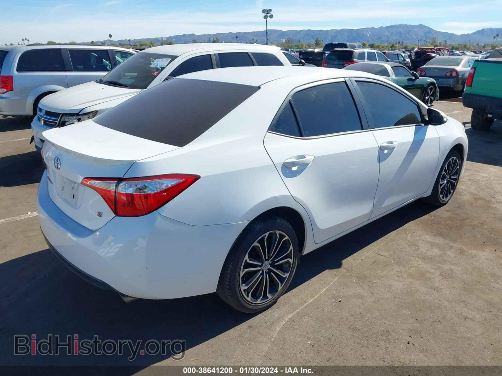 2015 TOYOTA COROLLA - VIN: 5YFBURHE6FP359532 - Фото 4