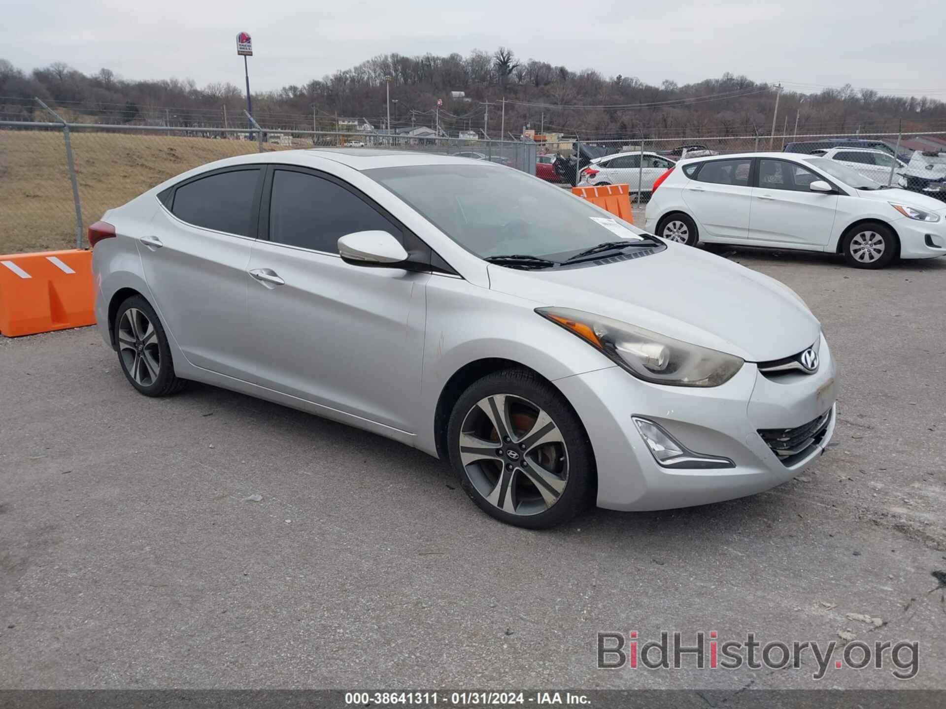 Photo KMHDH4AHXEU132507 - HYUNDAI ELANTRA 2014