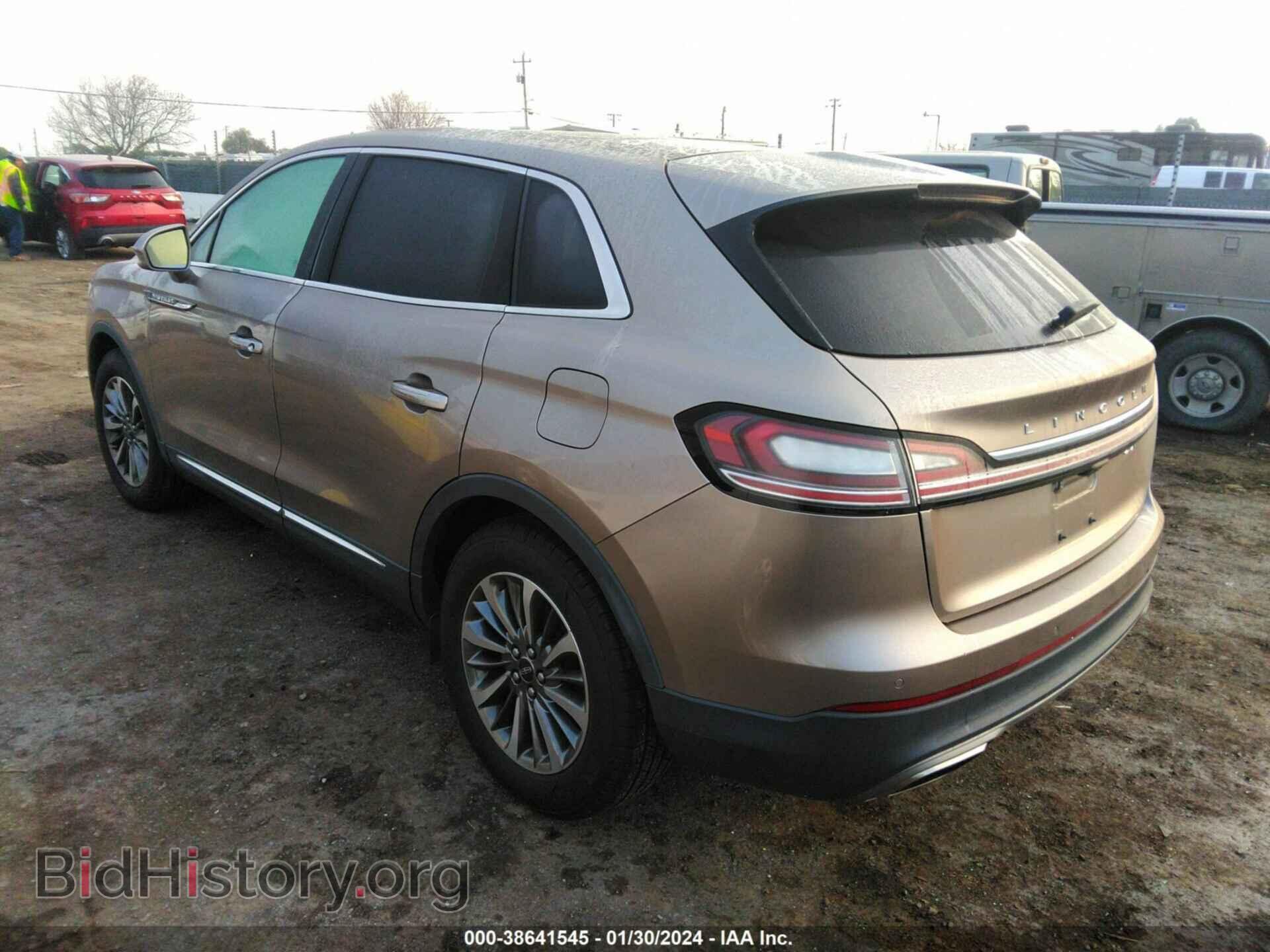 2019 LINCOLN NAUTILUS - VIN: 2LMPJ6K92KBL36728 - Photo 3