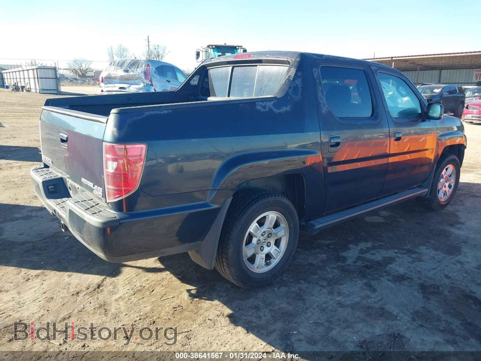 2010 HONDA RIDGELINE - VIN: 5FPYK1F43AB001537 - Фото 4